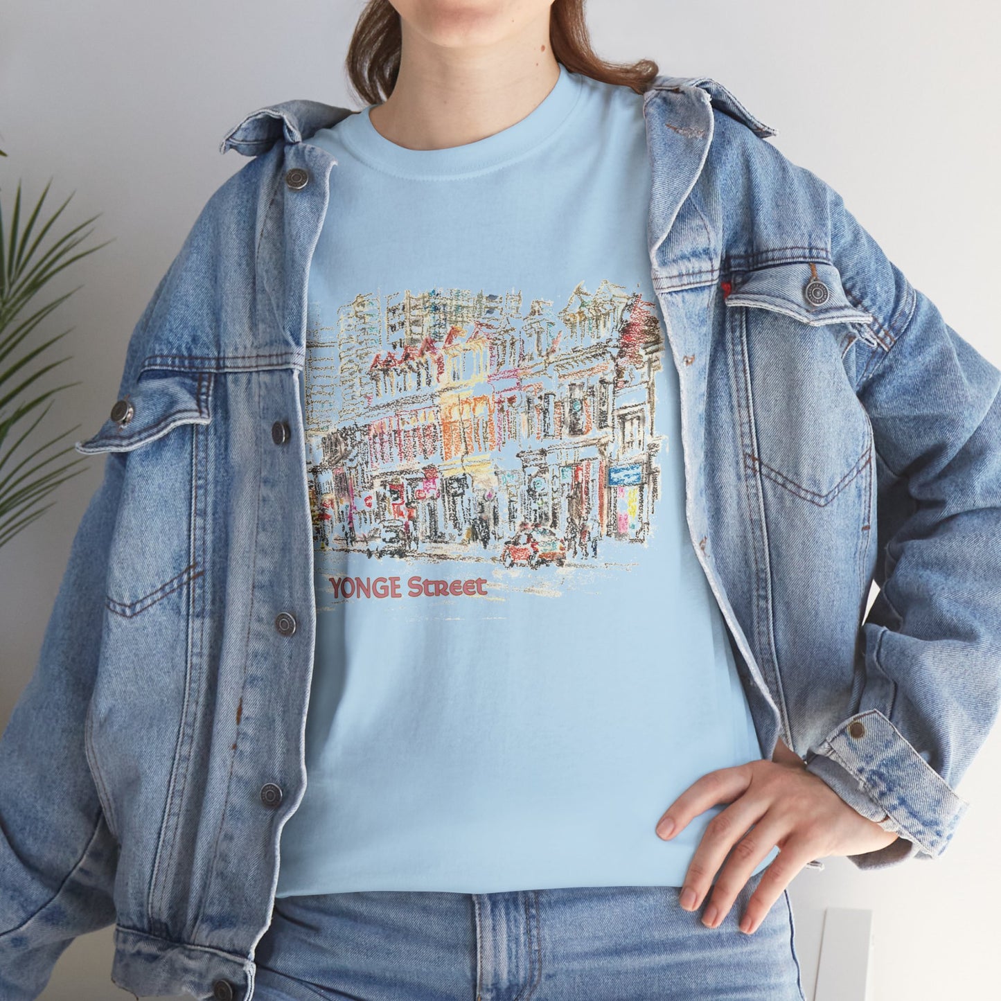 Yonge Street-Inspired Unisex Crewneck T-shirt