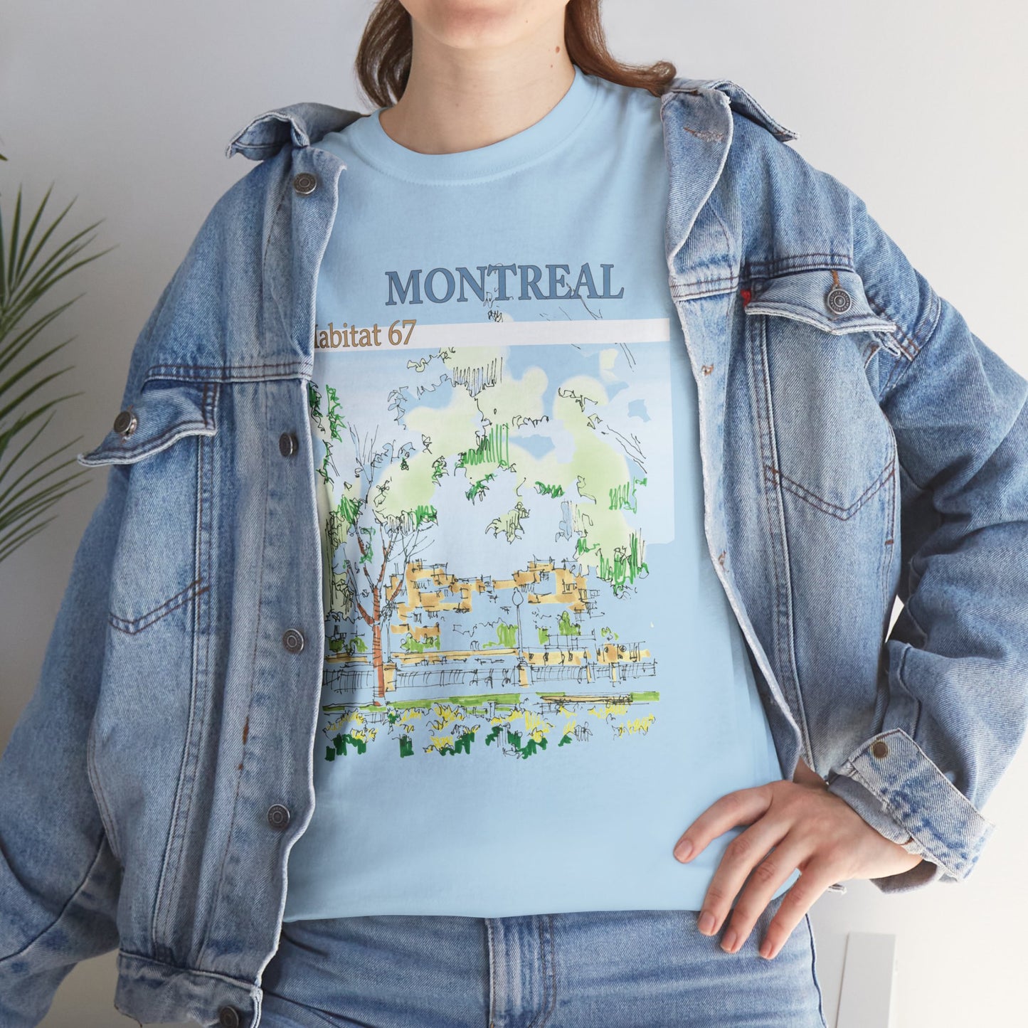Montreal-Inspired Unisex Crewneck T-shirt