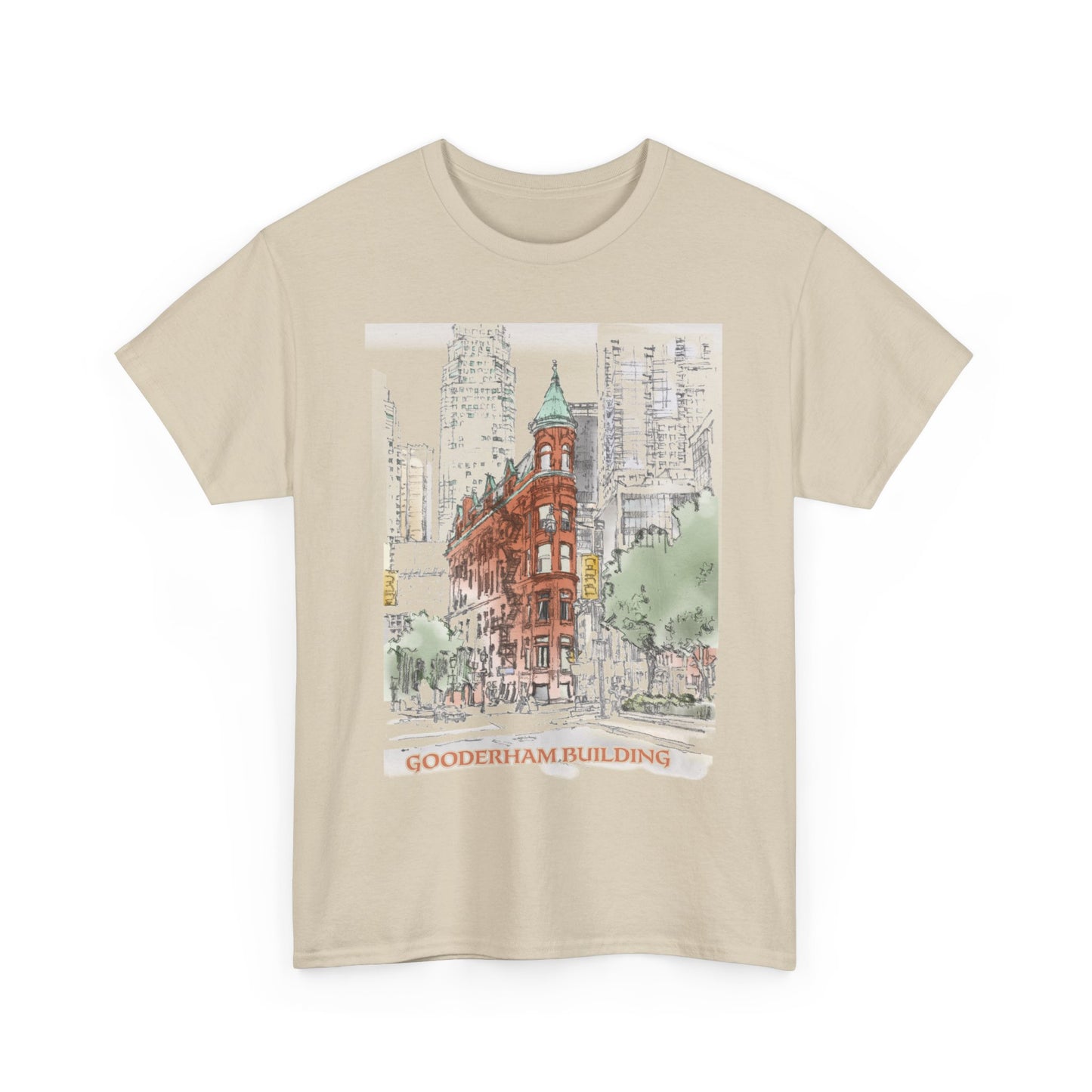 Gooderham building-Inspired Unisex Crewneck T-shirt