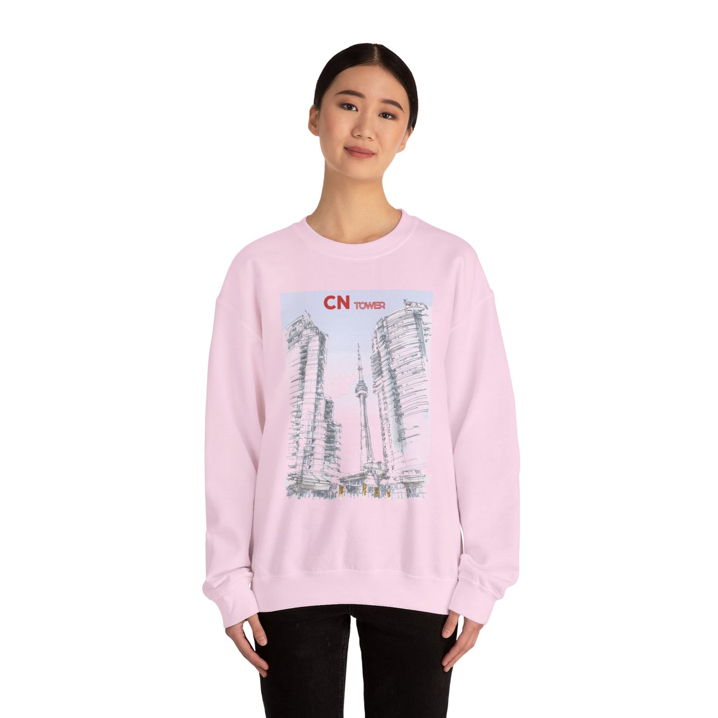 CN Tower-Inspired Unisex Crewneck Sweatshirt