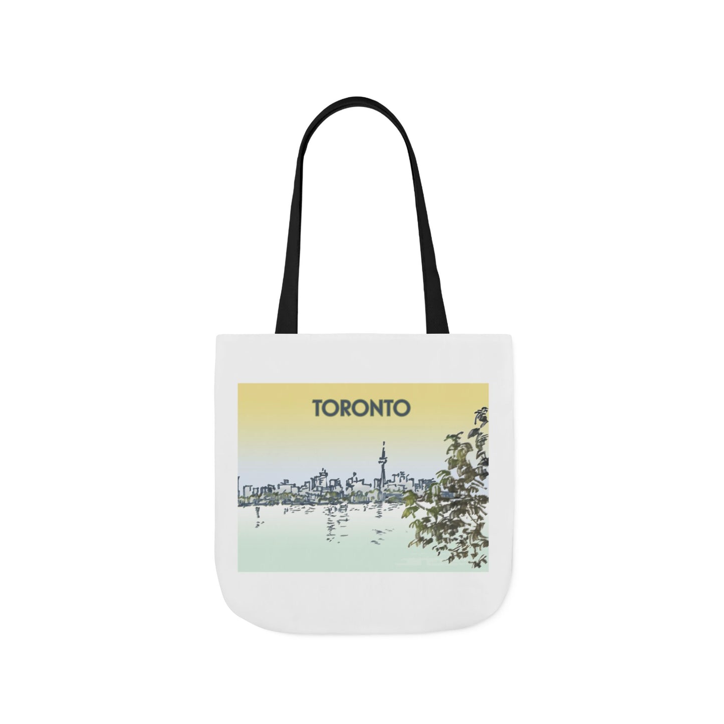 Toronto-inspired Tote Bag with 4-Color Straps