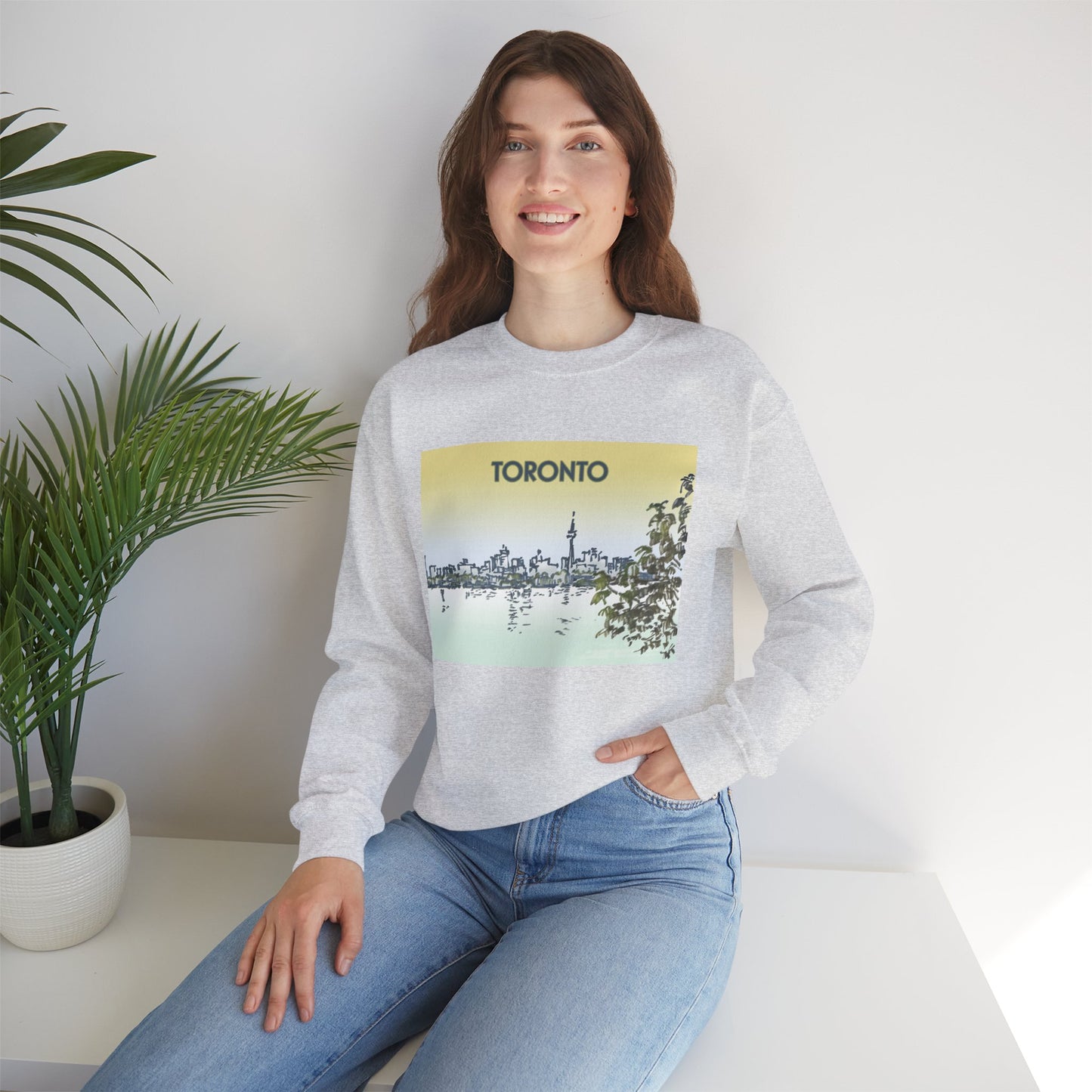Toronto-Inspired Unisex Crewneck Sweatshirt