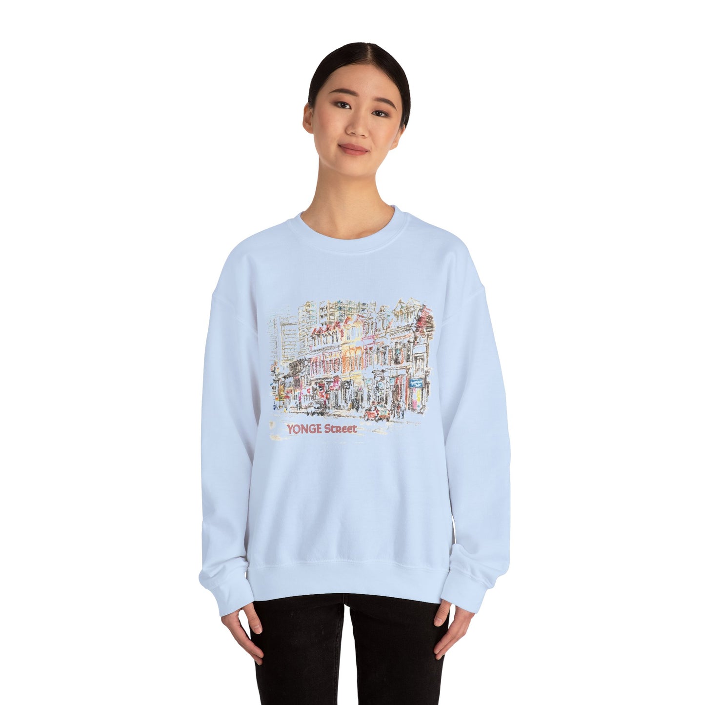 Yonge Street-Inspired Unisex Crewneck Sweatshirt