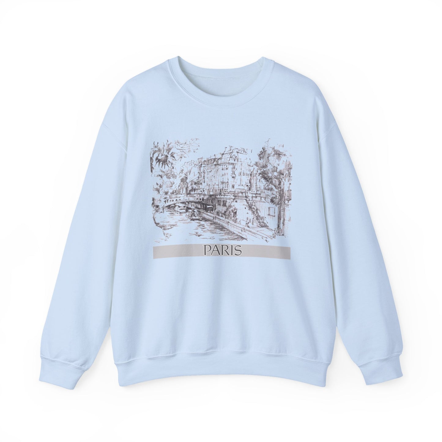 Paris-Inspired Unisex Crewneck Sweatshirt