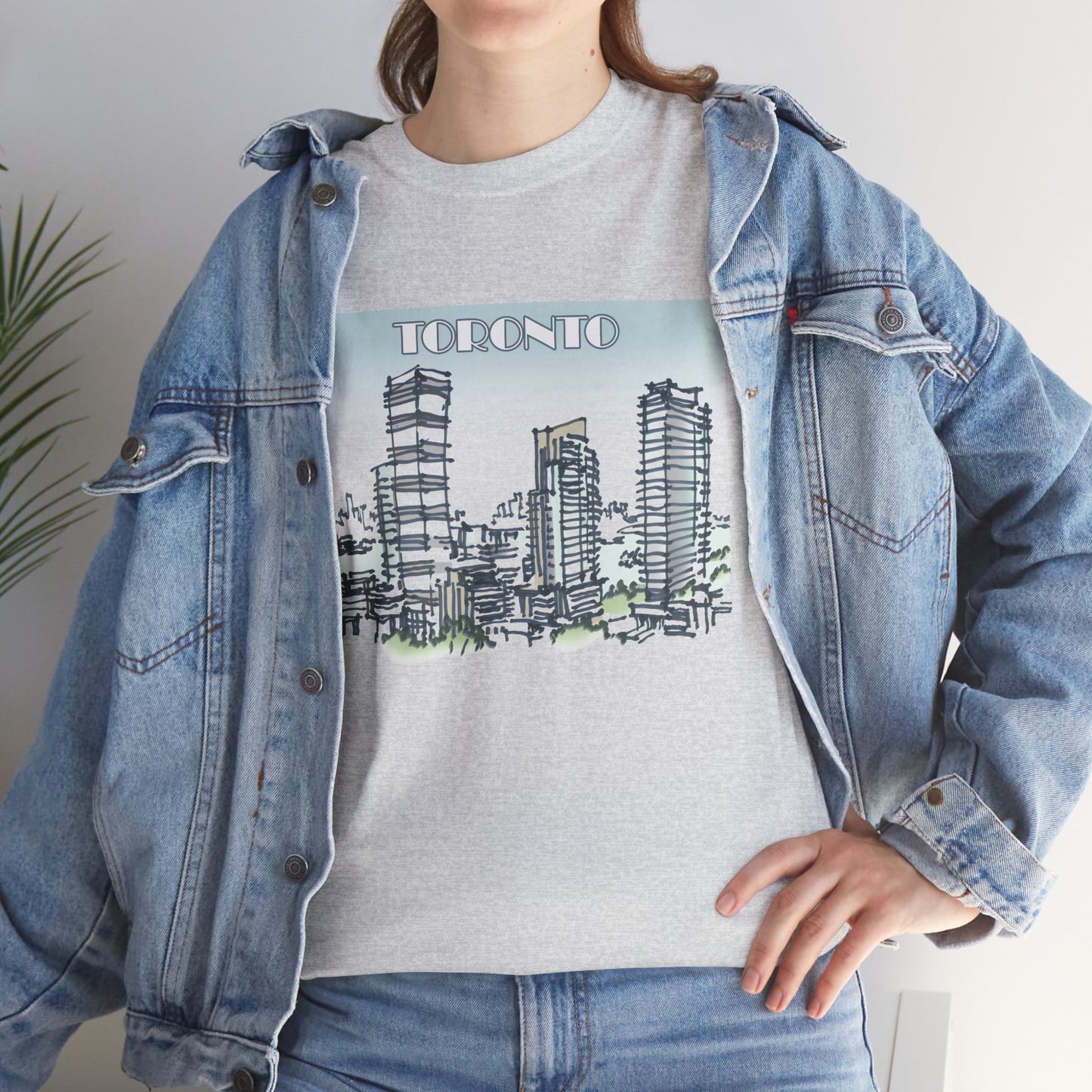 Toronto-Inspired Unisex Crewneck T-shirt