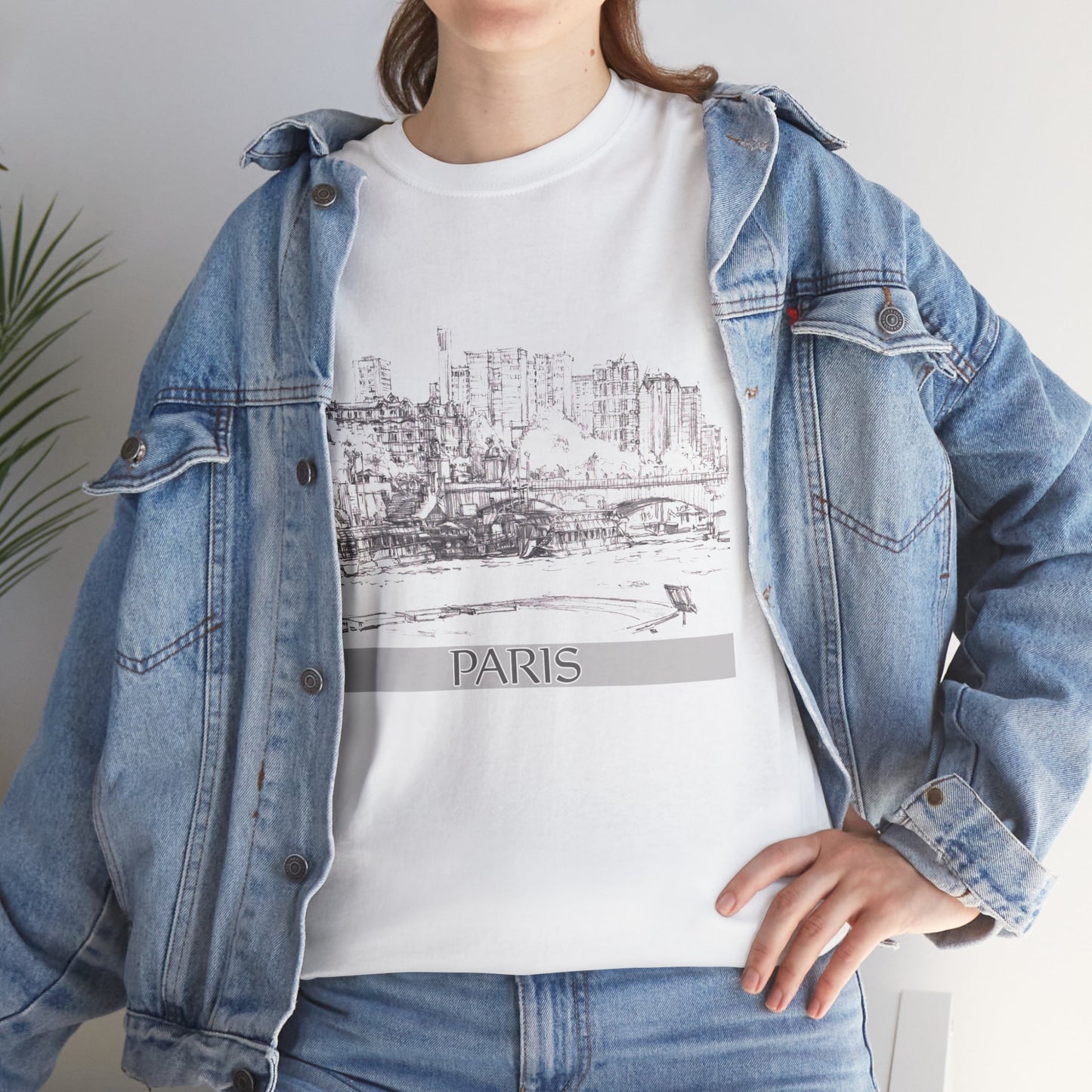 Paris-Inspired Unisex Crewneck T-shirt