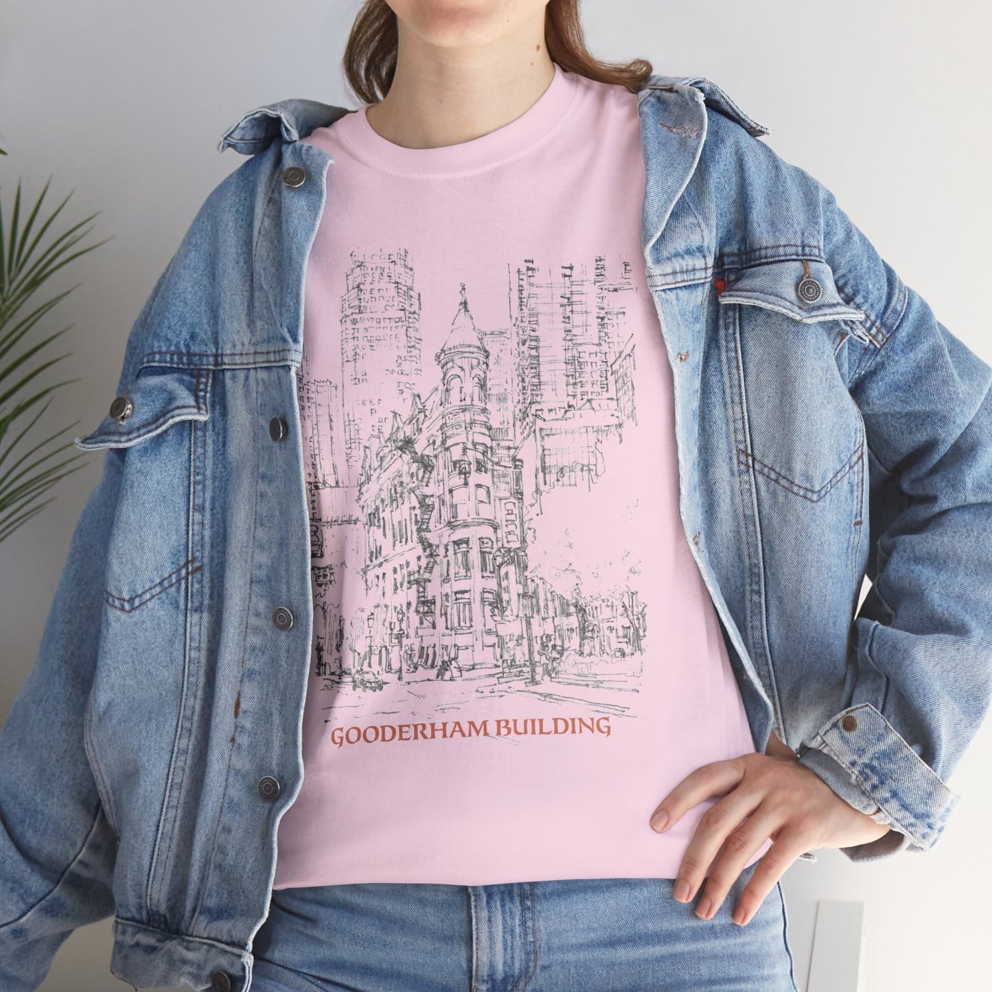 Gooderham building-Inspired Unisex Crewneck T-shirt