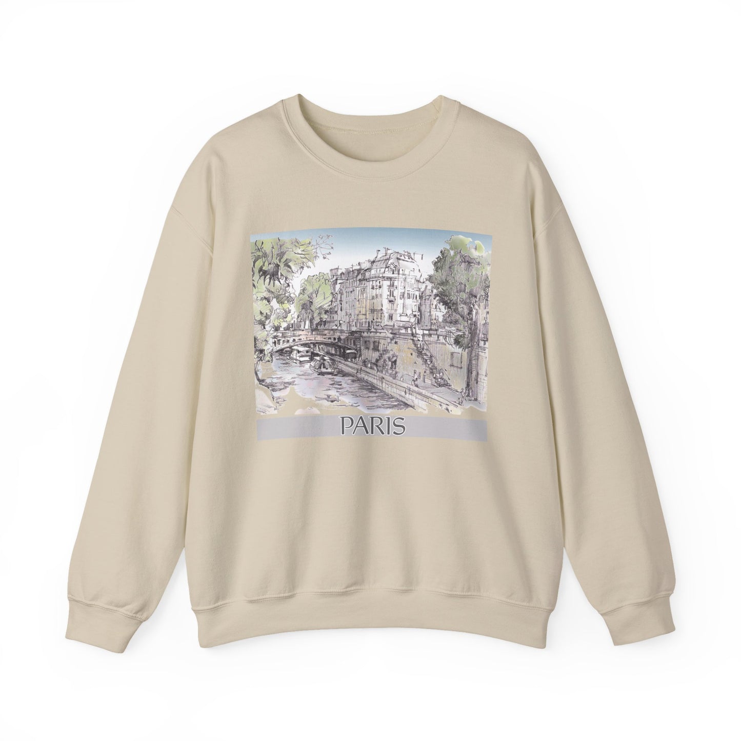 Paris-Inspired Unisex Crewneck Sweatshirt