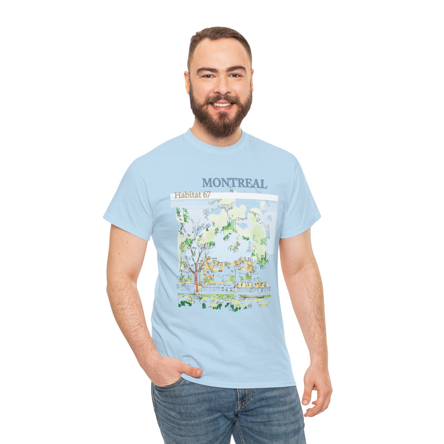 Montreal-Inspired Unisex Crewneck T-shirt