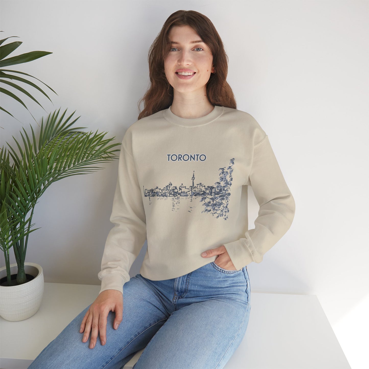 Toronto-Inspired Unisex Crewneck Sweatshirt