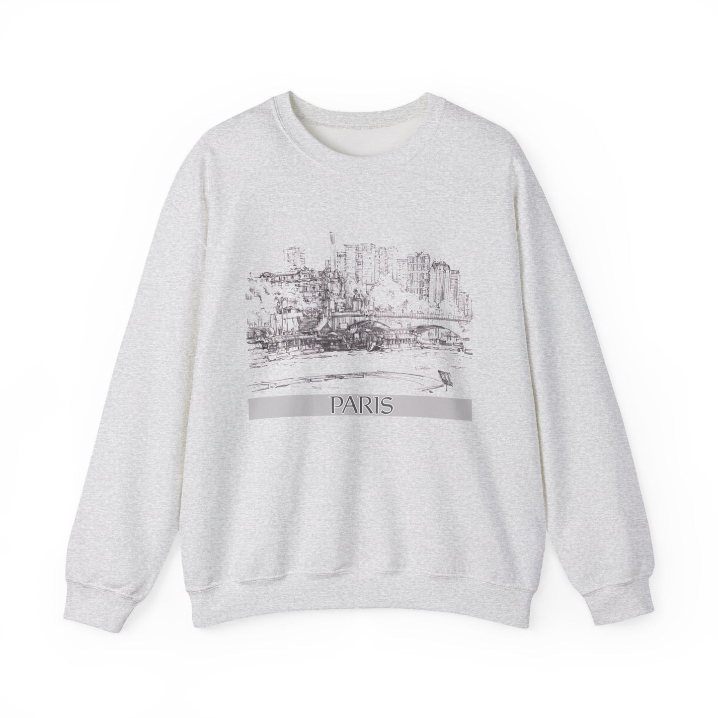 Paris-Inspired Unisex Crewneck Sweatshirt