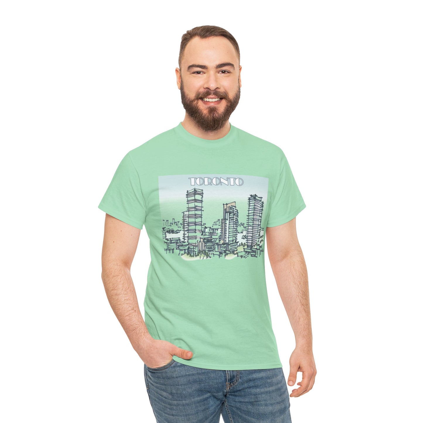 Toronto-Inspired Unisex Crewneck T-shirt