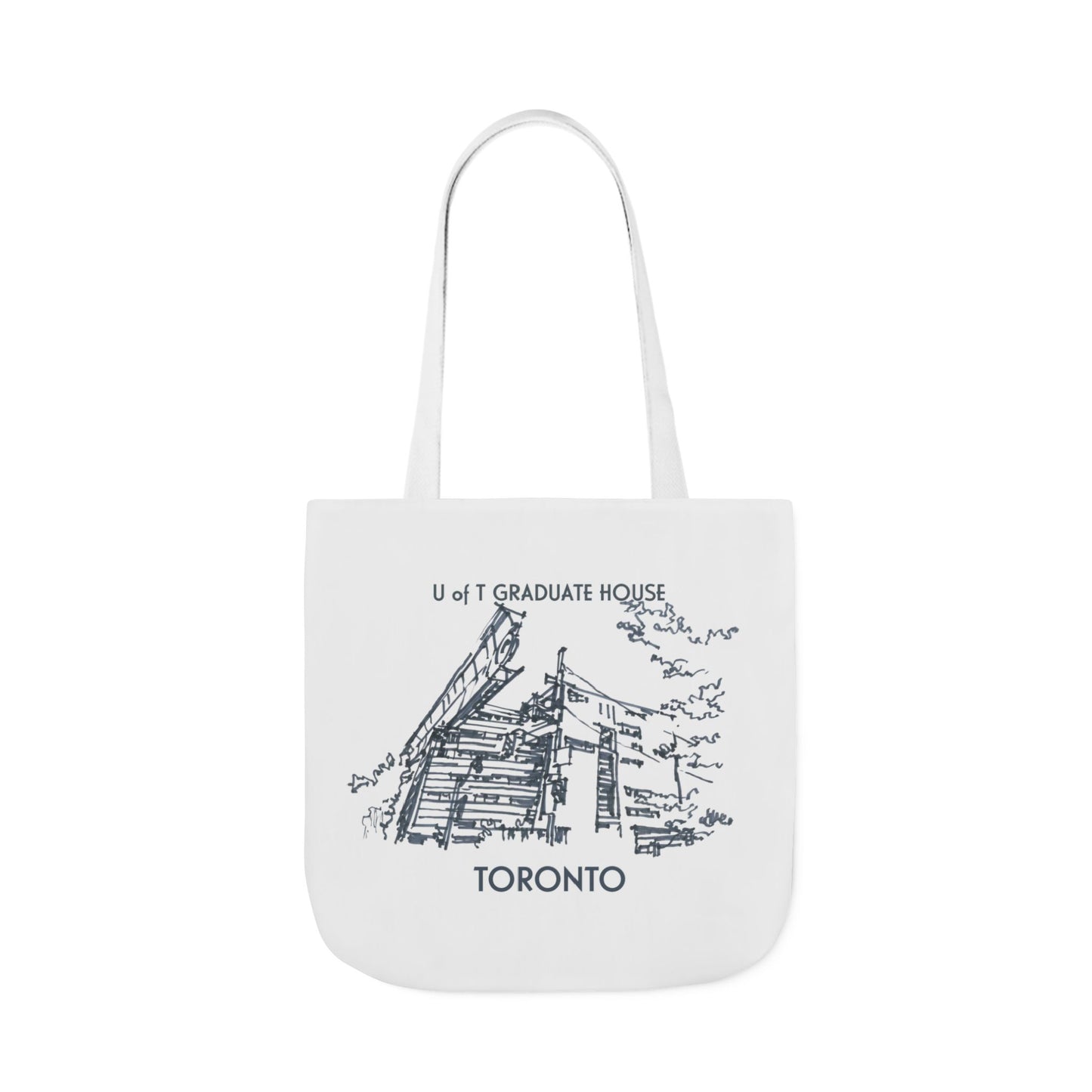 Toronto-inspired Tote Bag with 3-Color Straps