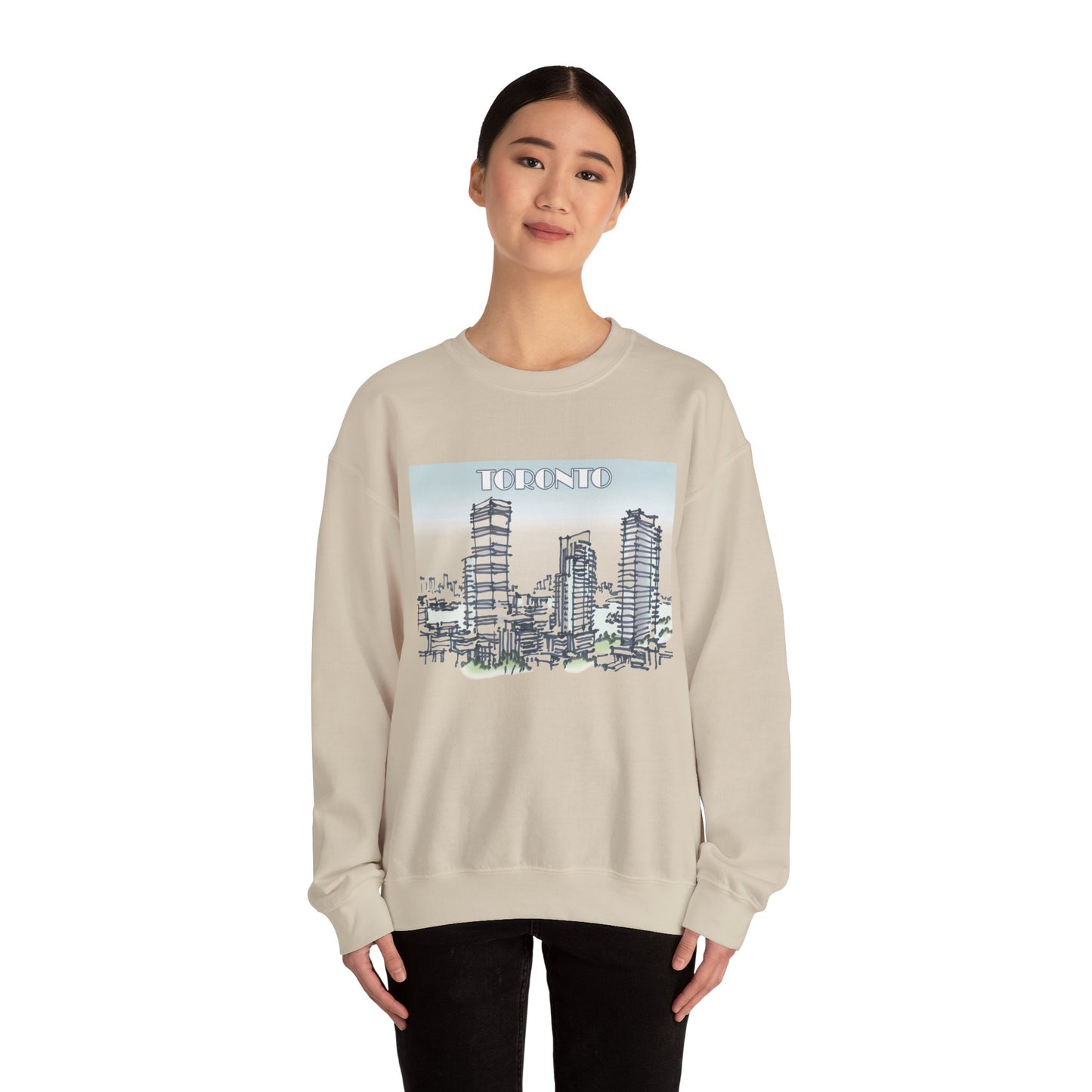 Toronto-Inspired Unisex Crewneck Sweatshirt