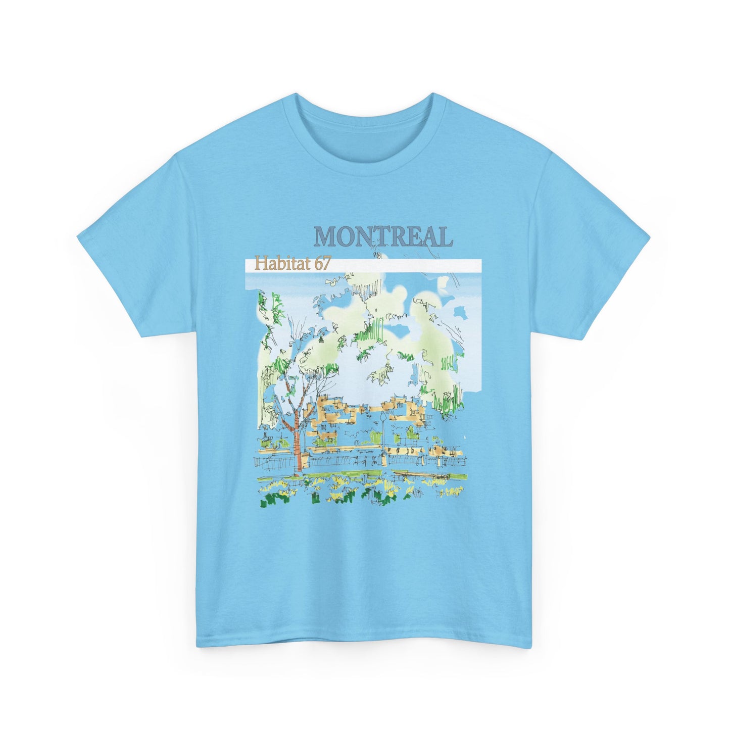 Montreal-Inspired Unisex Crewneck T-shirt
