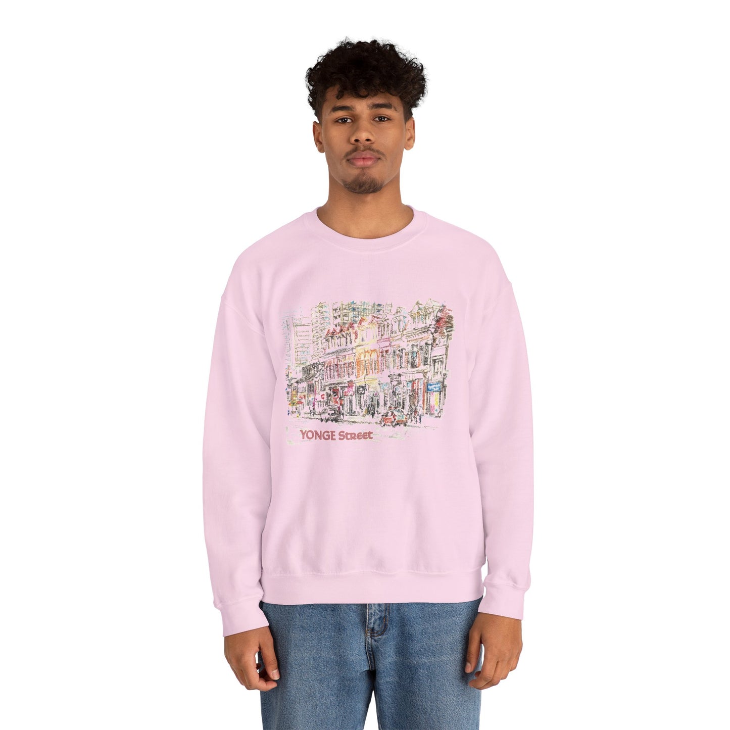 Yonge Street-Inspired Unisex Crewneck Sweatshirt
