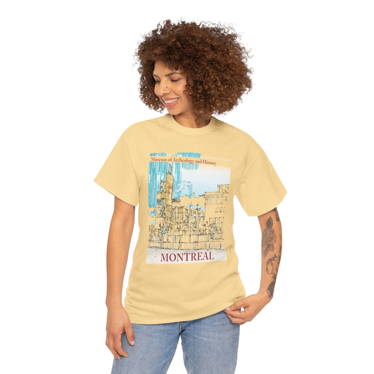 Montreal-Inspired Unisex Crewneck T-shirt