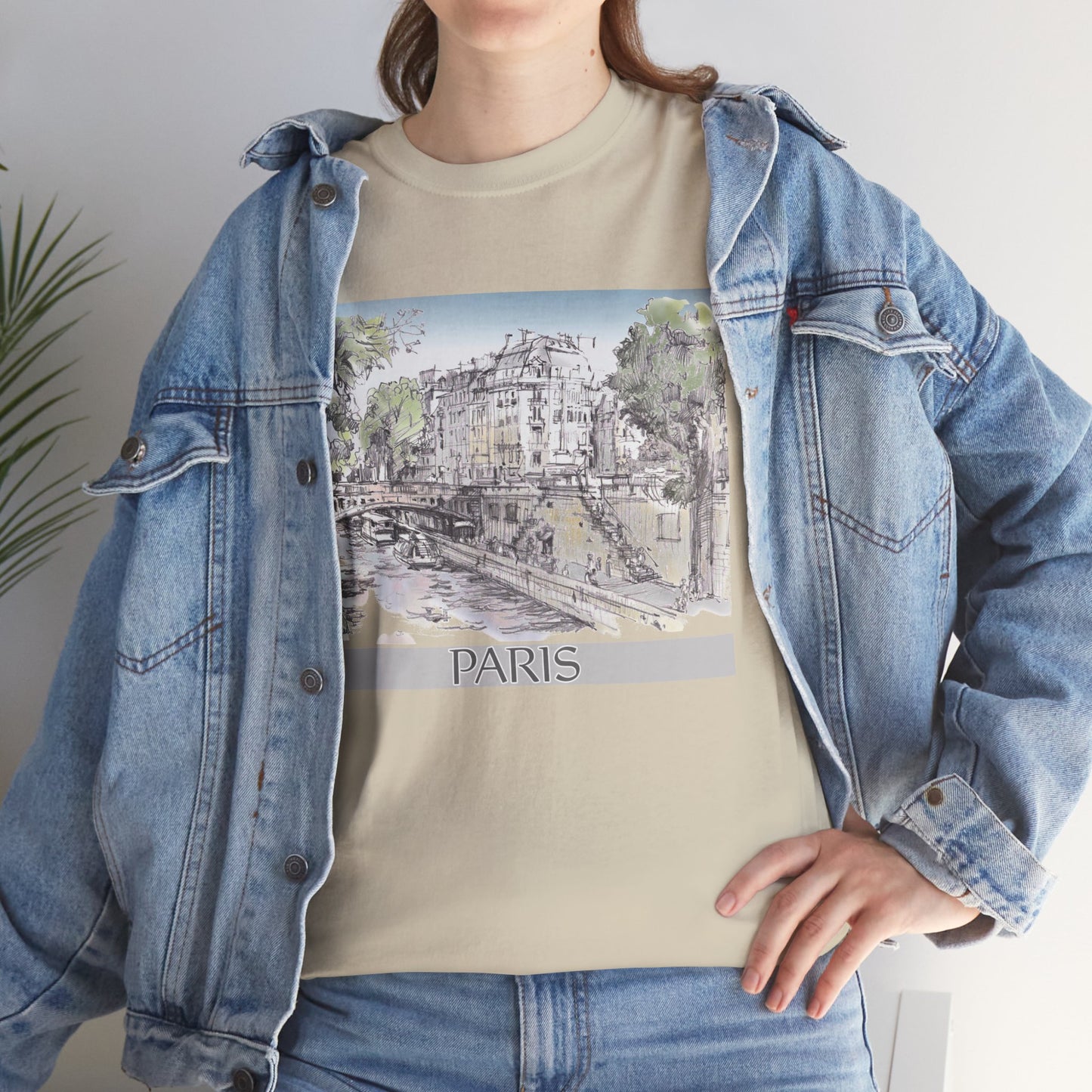 Paris-Inspired Unisex Crewneck T-shirt