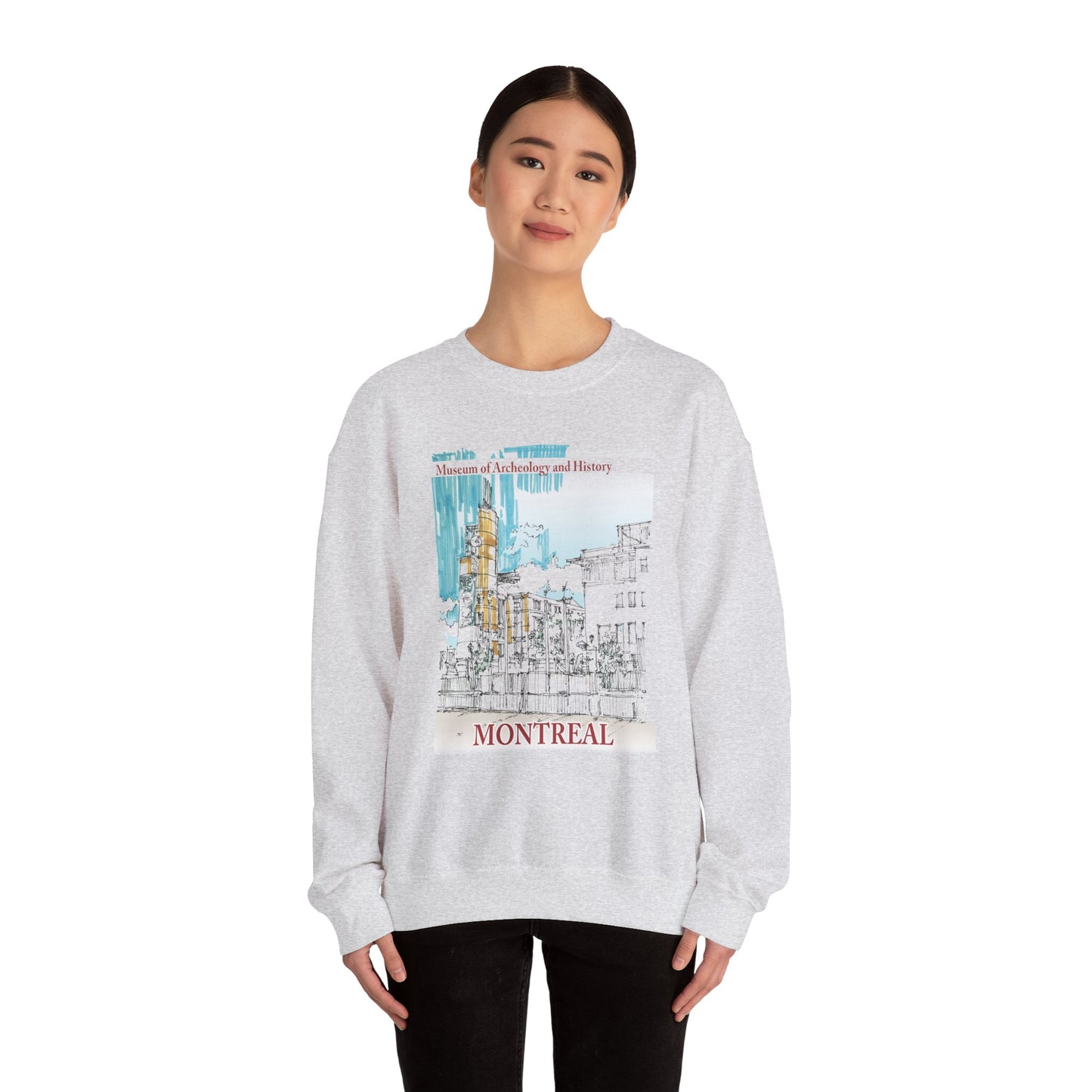 Montreal-Inspired Unisex Crewneck Sweatshirt