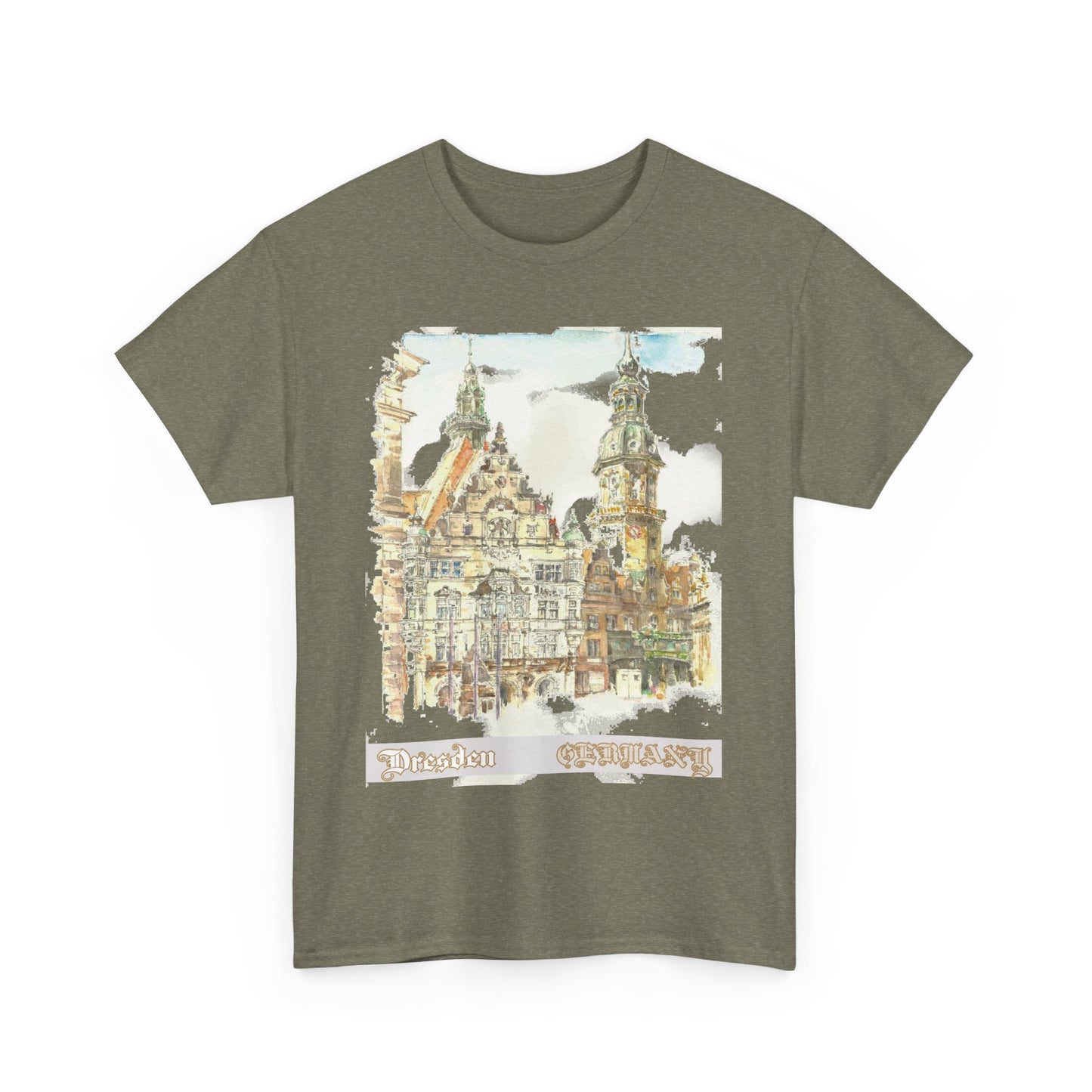 Dresden-Inspired Unisex Crewneck T-shirt