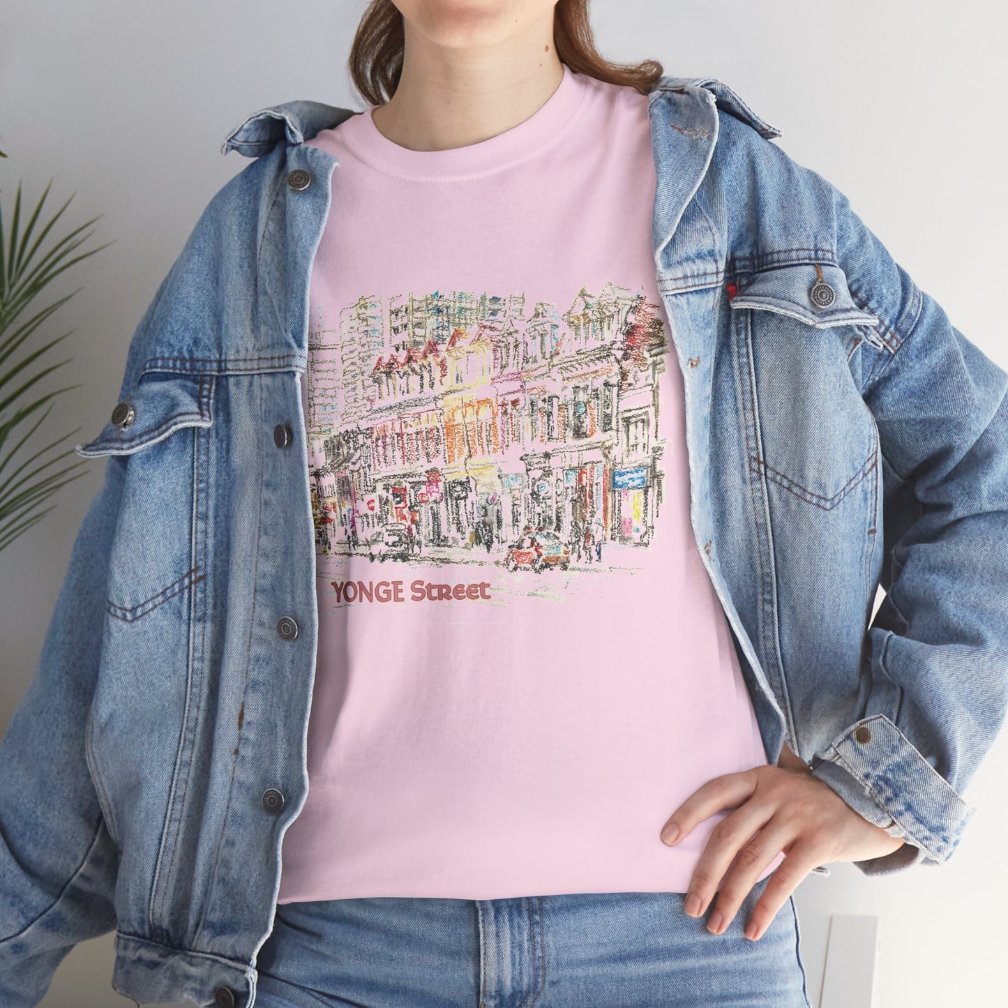 Yonge Street-Inspired Unisex Crewneck T-shirt