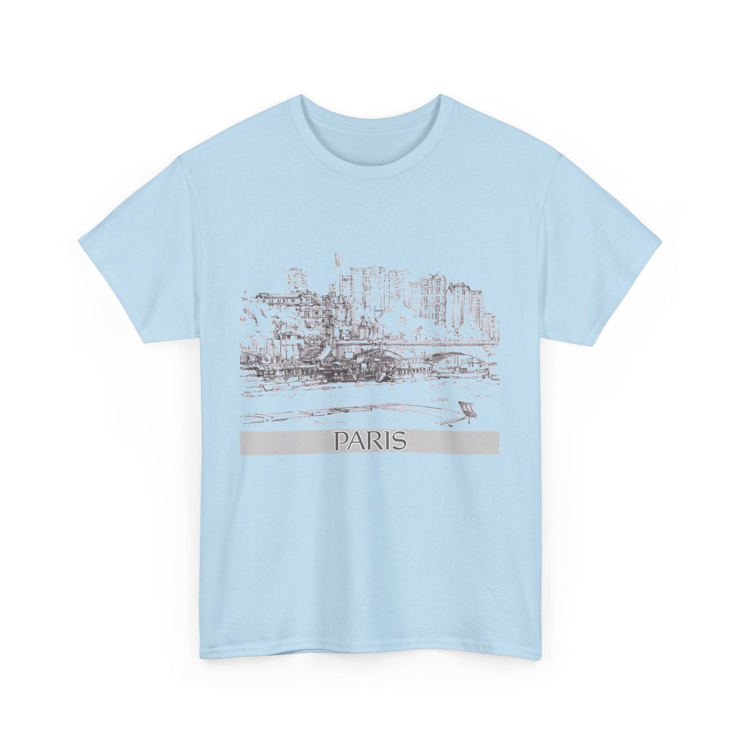Paris-Inspired Unisex Crewneck T-shirt