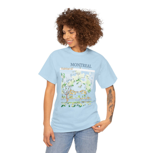 Montreal-Inspired Unisex Crewneck T-shirt