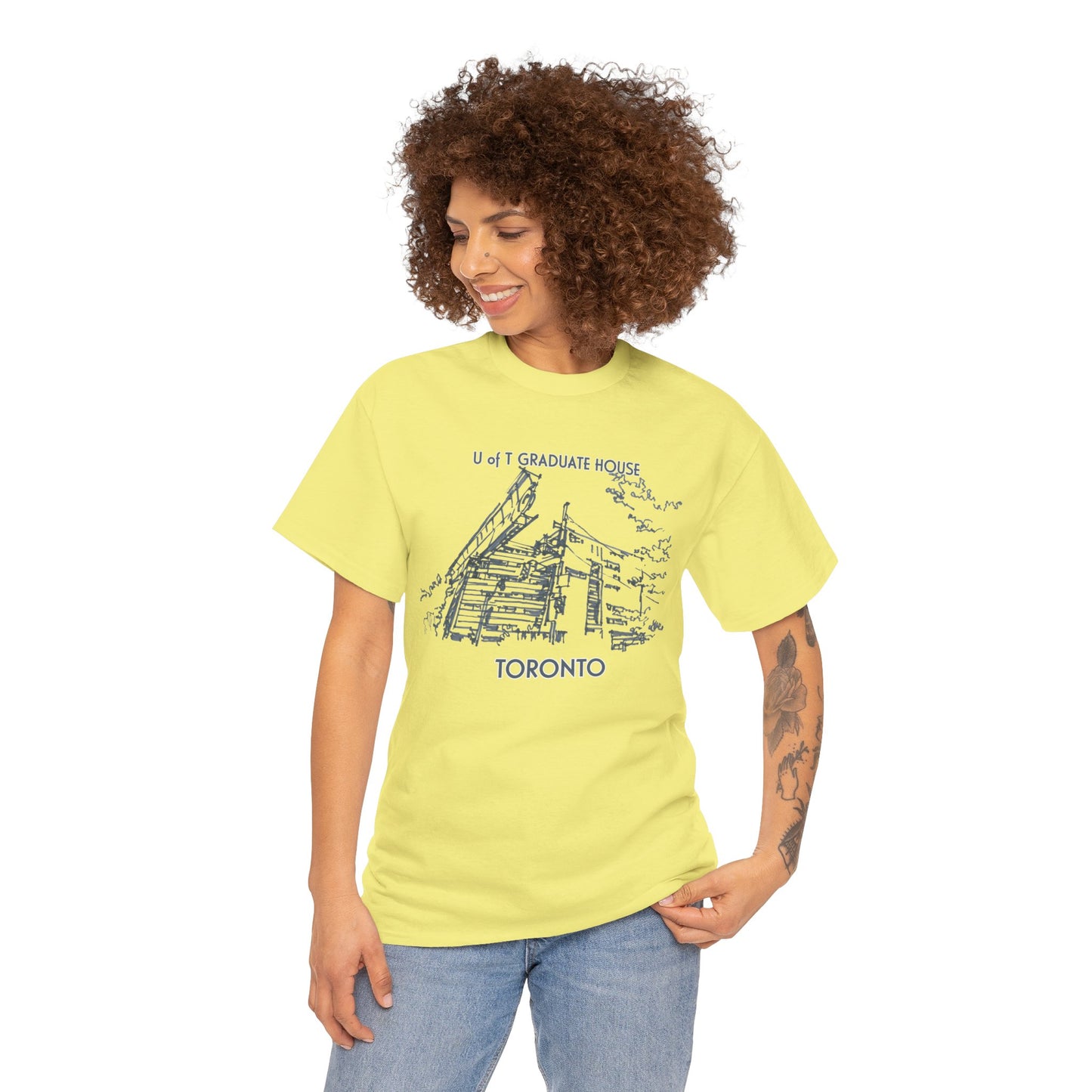 Toronto U of T-Inspired Unisex Crewneck T-shirt