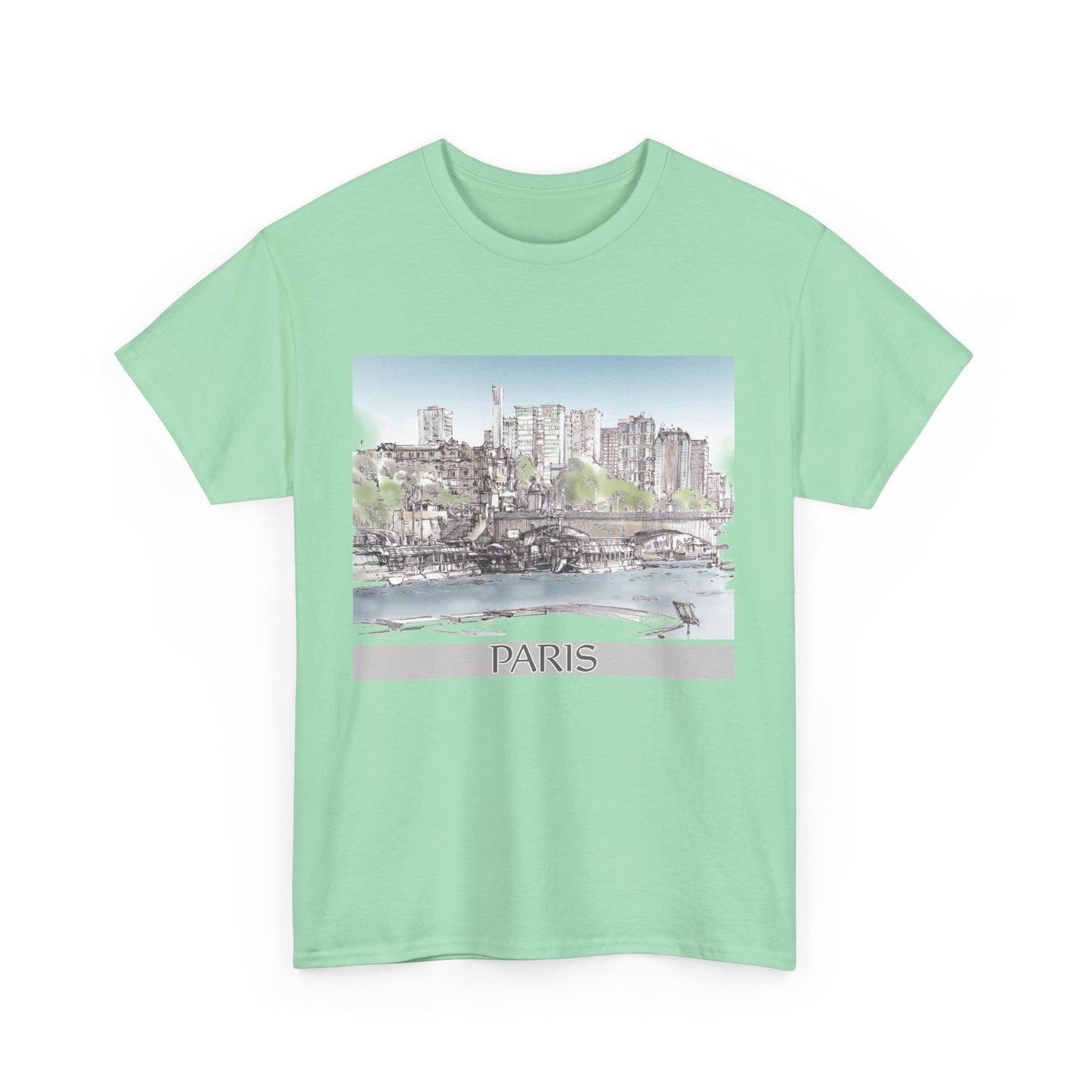 Paris-Inspired Unisex Crewneck T-shirt