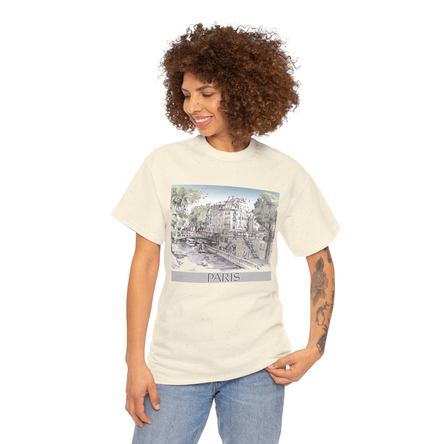 Paris-Inspired Unisex Crewneck T-shirt