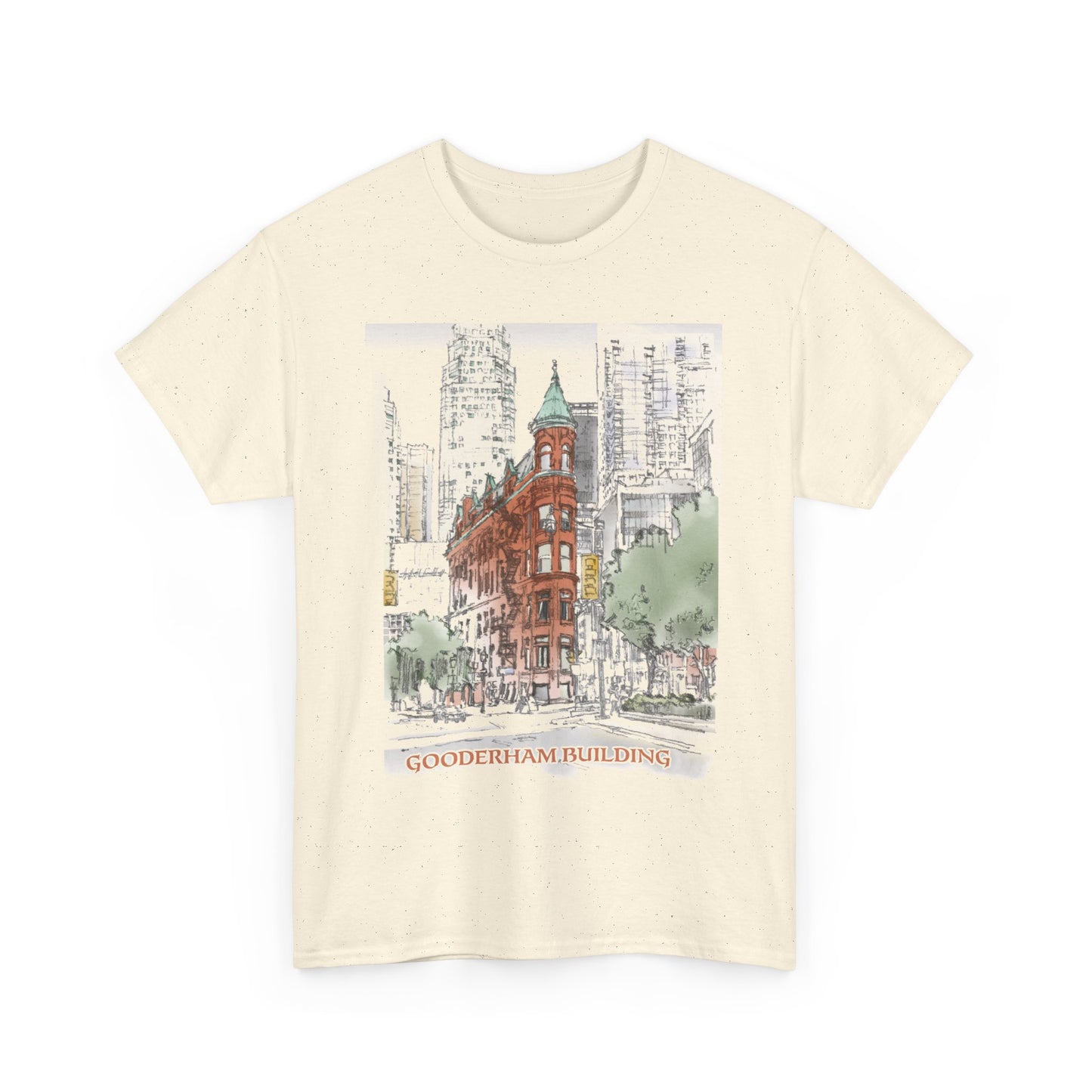 Gooderham building-Inspired Unisex Crewneck T-shirt