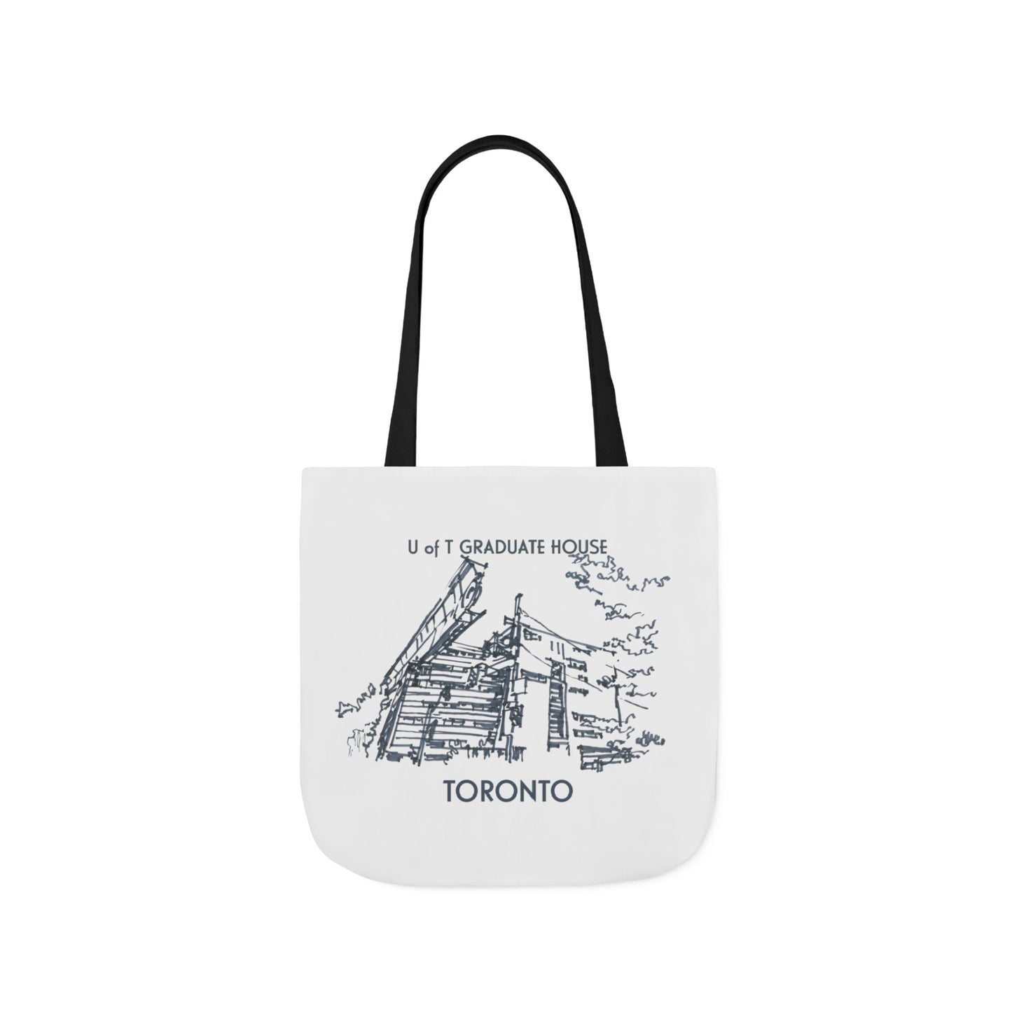 Toronto-inspired Tote Bag with 3-Color Straps