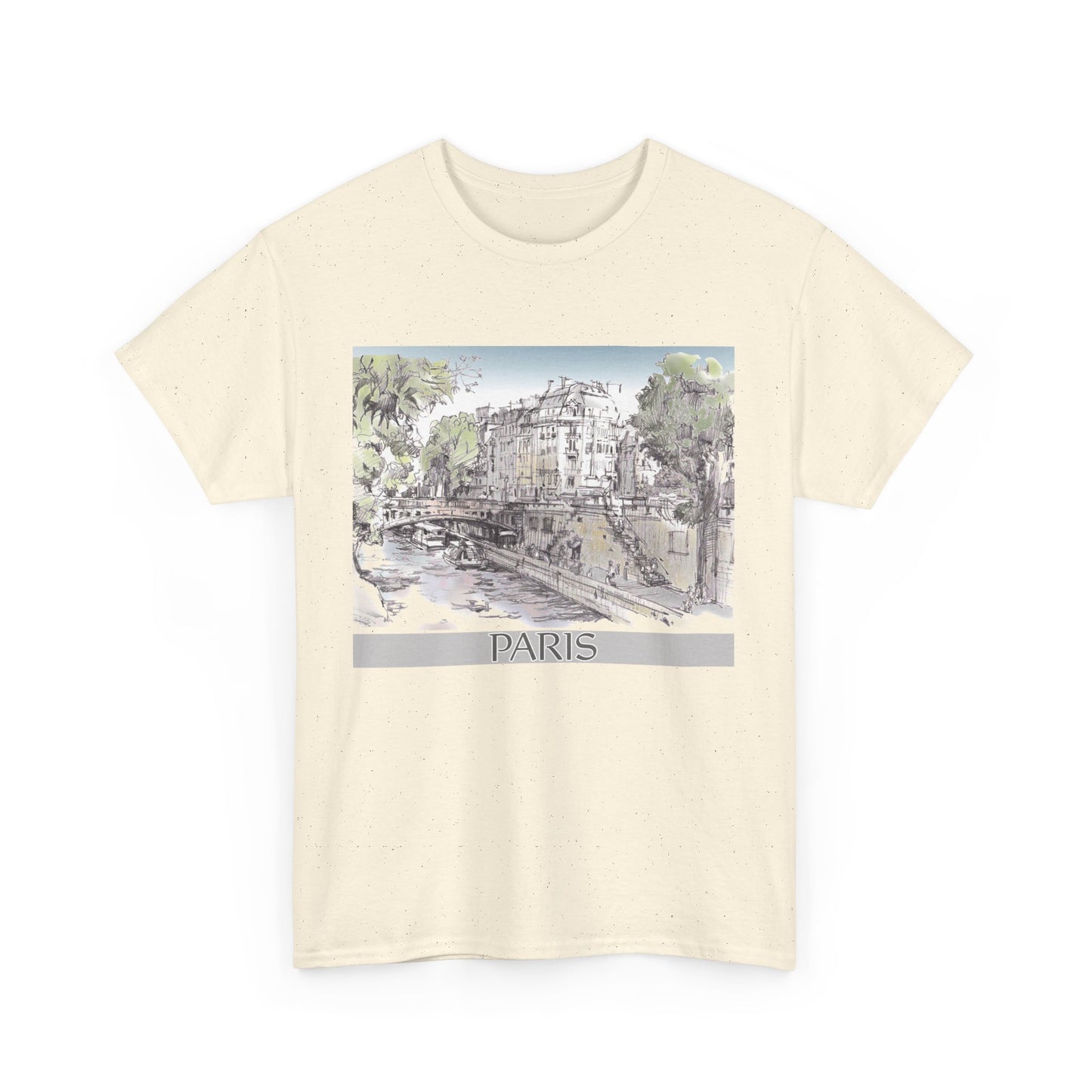 Paris-Inspired Unisex Crewneck T-shirt