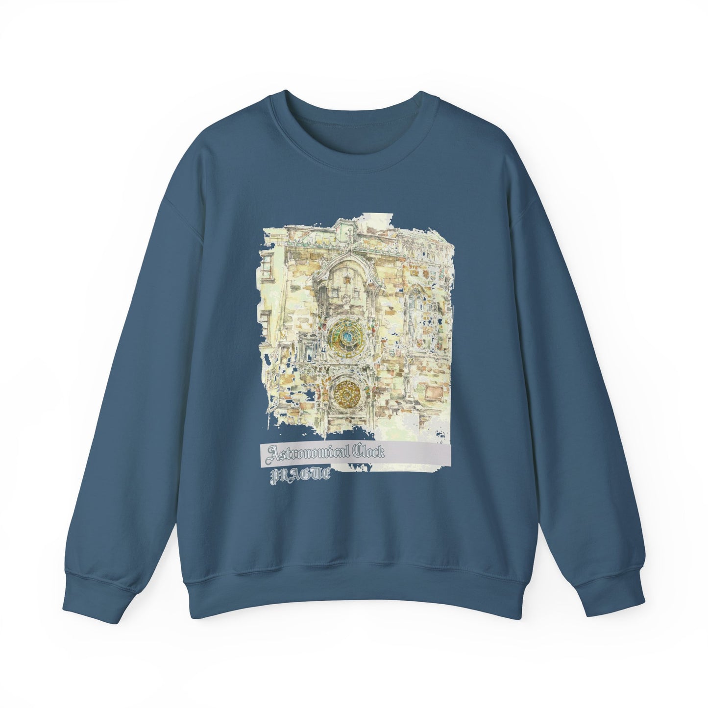 Prague-Inspired Unisex Crewneck Sweatshirt