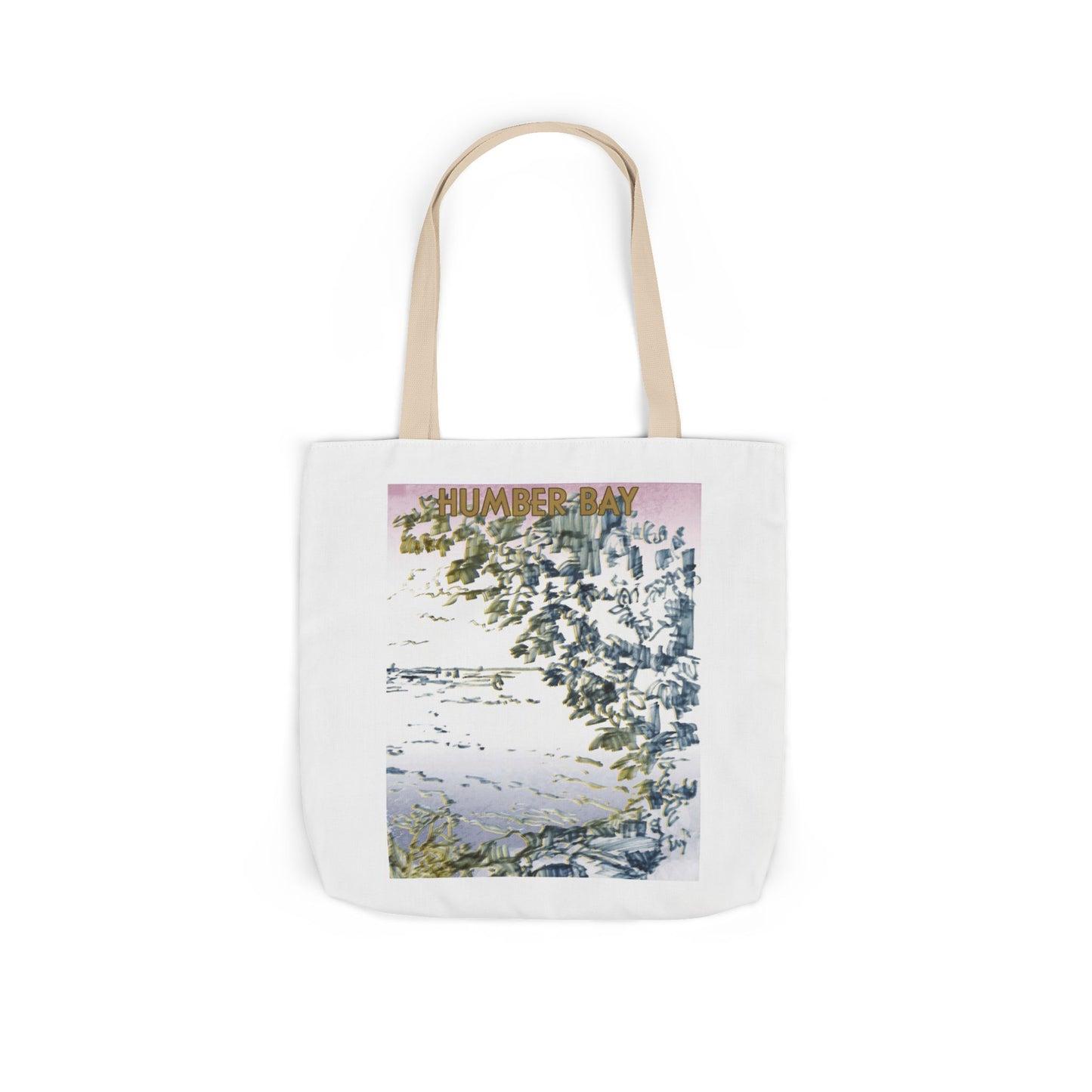 Toronto Humber Bay-inspired Tote Bag with 5-Color Straps