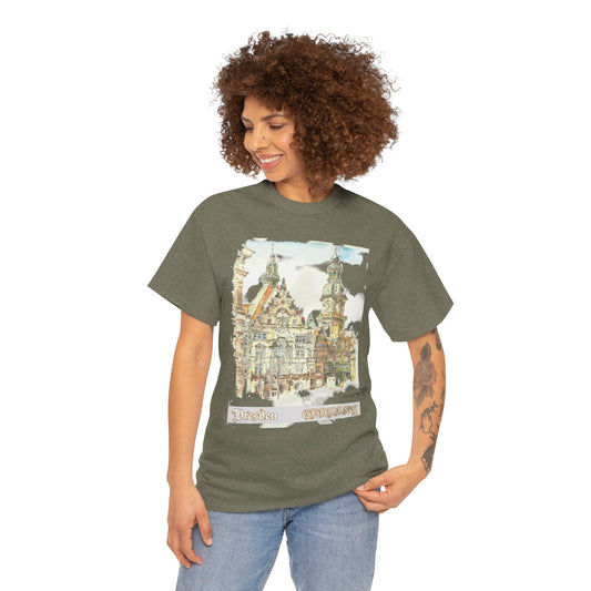 Dresden-Inspired Unisex Crewneck T-shirt