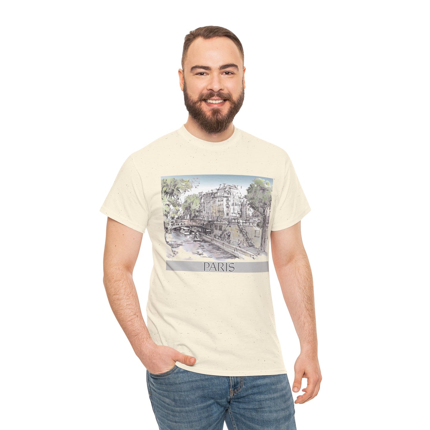 Paris-Inspired Unisex Crewneck T-shirt
