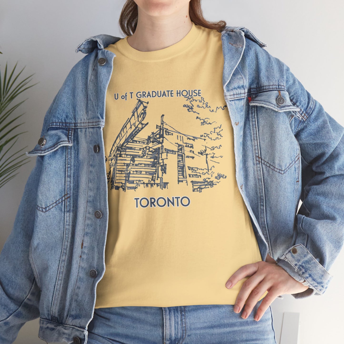 Toronto U of T-Inspired Unisex Crewneck T-shirt