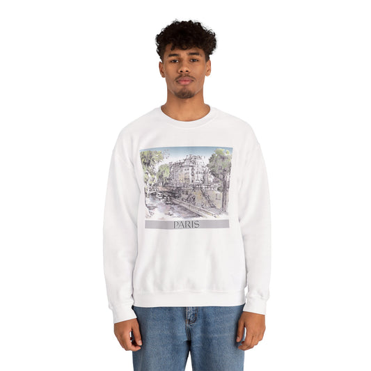Paris-Inspired Unisex Crewneck Sweatshirt