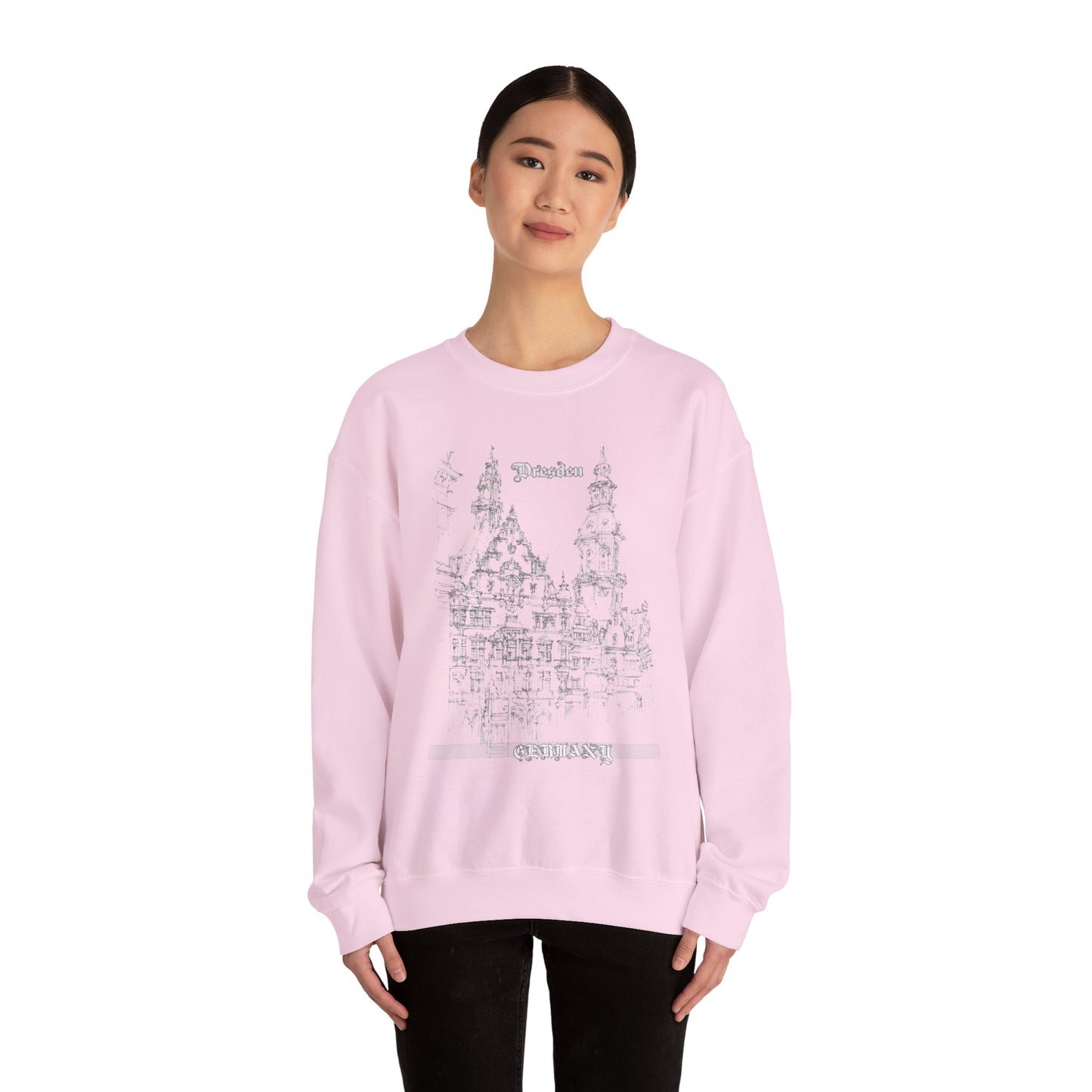 Dresden-Inspired Unisex Crewneck Sweatshirt