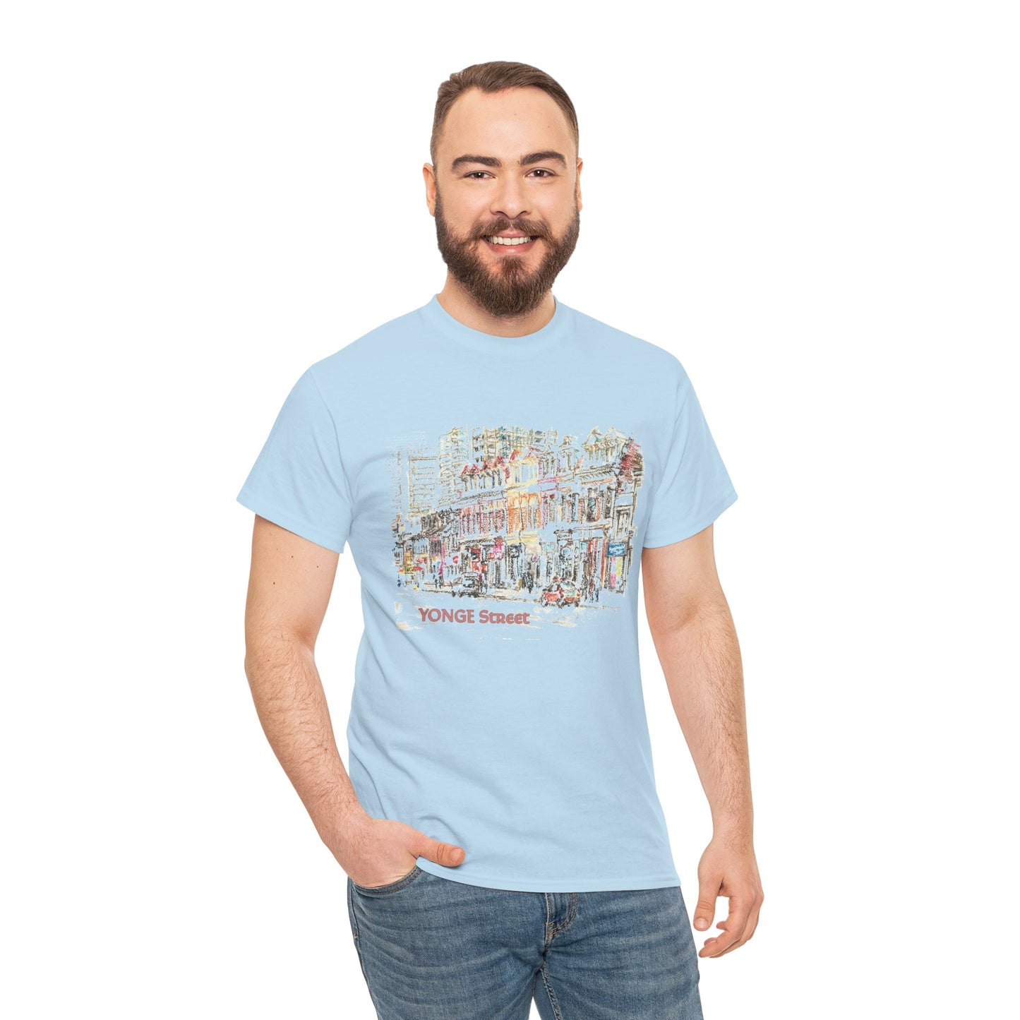 Yonge Street-Inspired Unisex Crewneck T-shirt