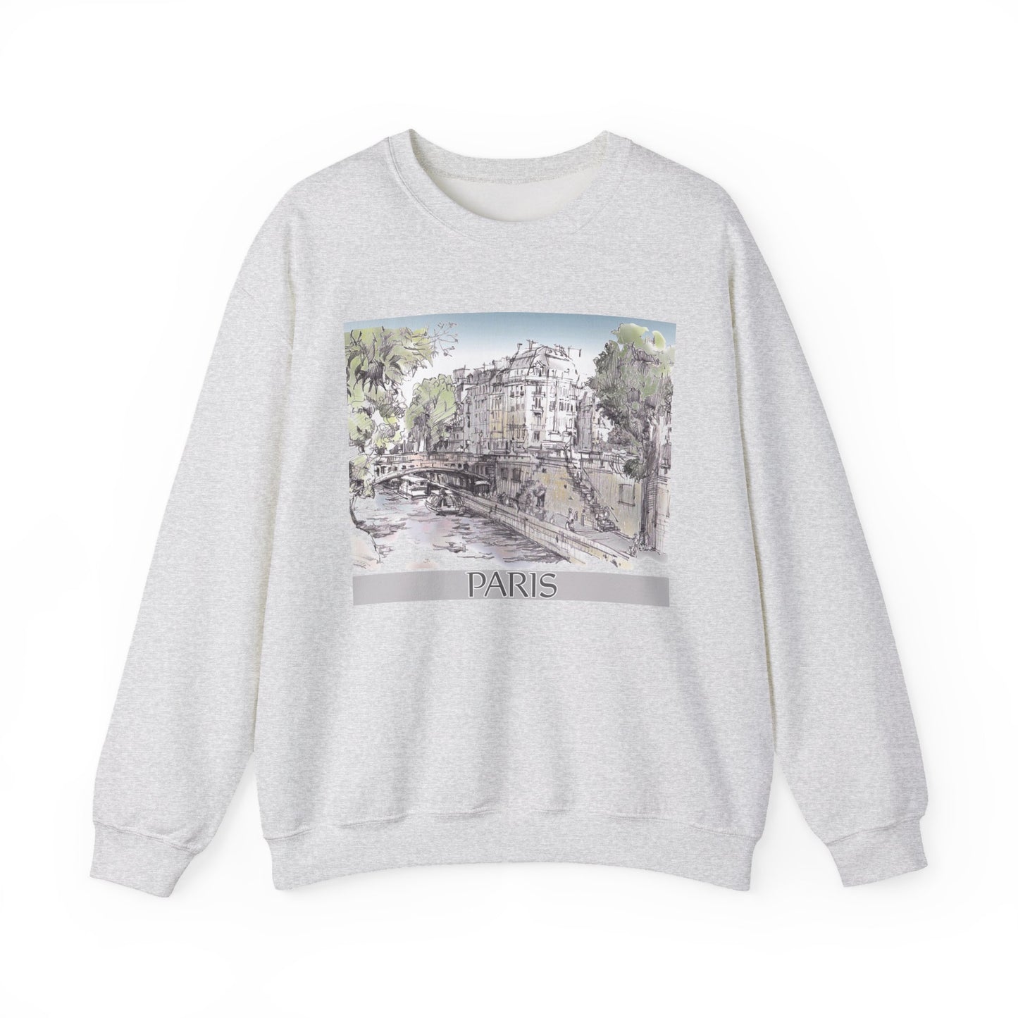 Paris-Inspired Unisex Crewneck Sweatshirt