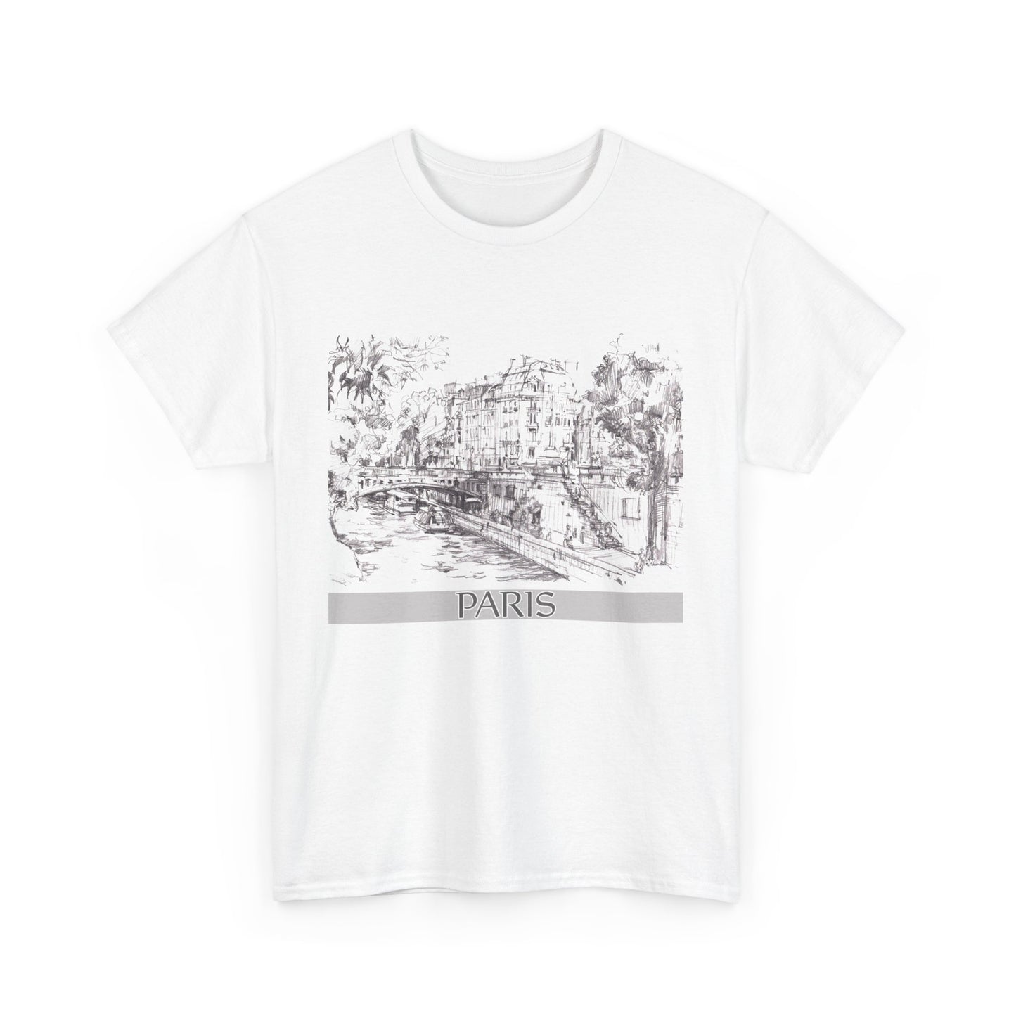 Paris-Inspired Unisex Crewneck T-shirt