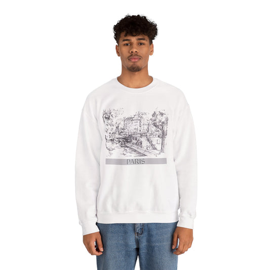 Paris-Inspired Unisex Crewneck Sweatshirt
