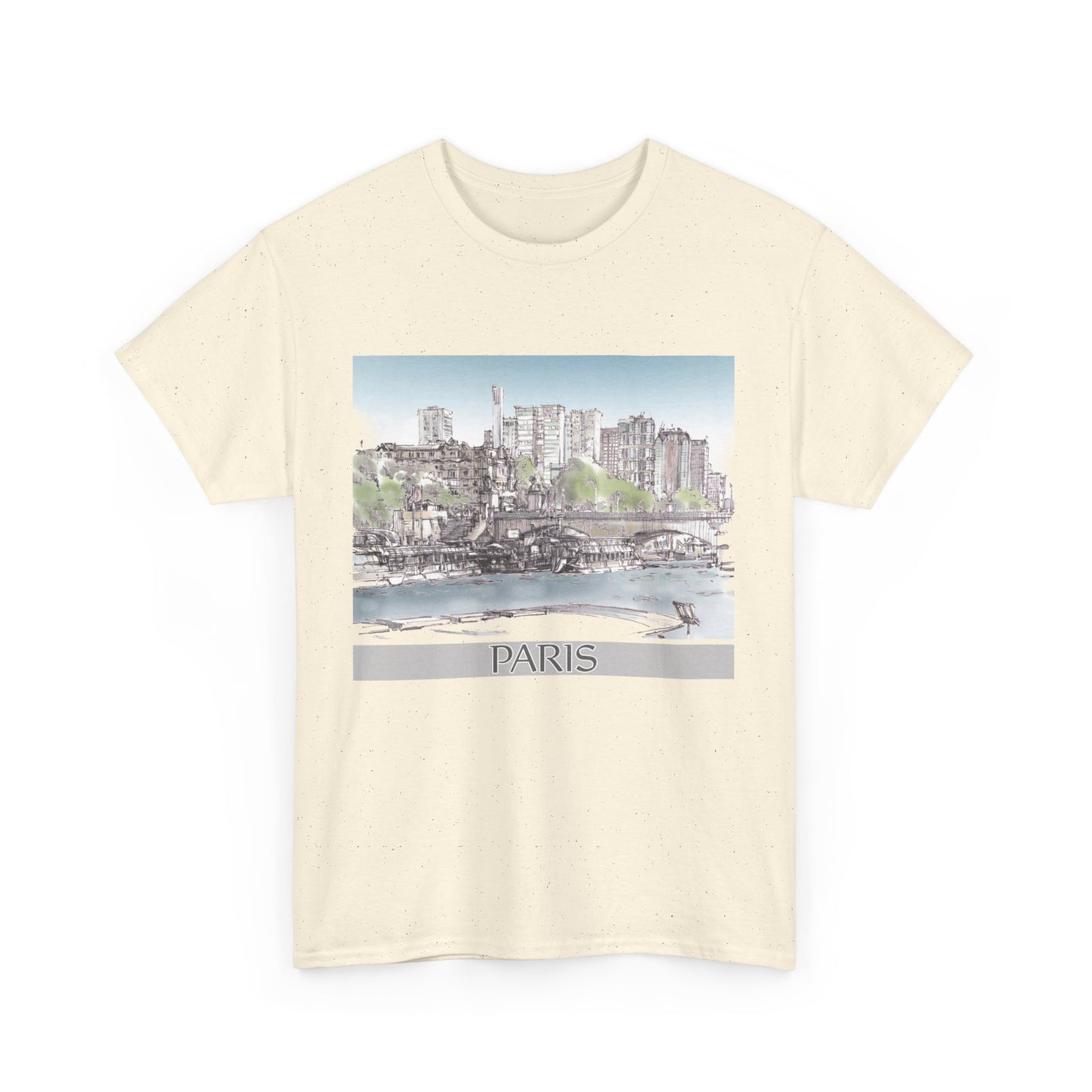 Paris-Inspired Unisex Crewneck T-shirt