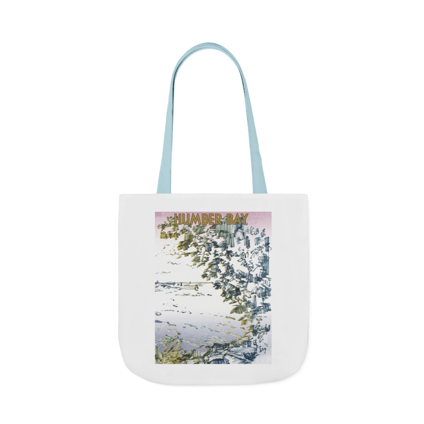 Toronto Humber Bay-inspired Tote Bag with 5-Color Straps