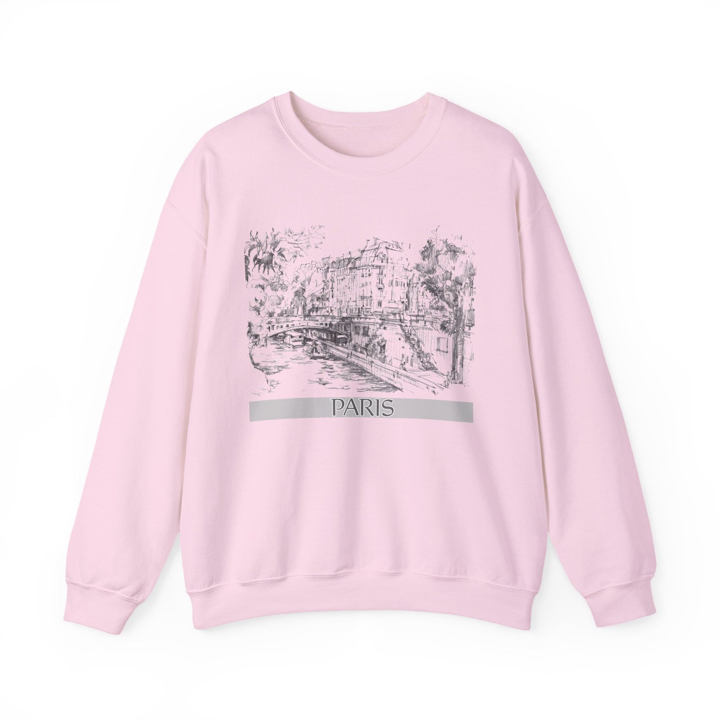 Paris-Inspired Unisex Crewneck Sweatshirt