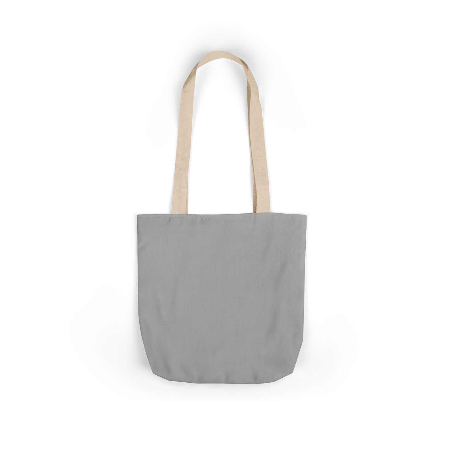 Art-Nouveau-inspired light grey Tote Bag with 5-Color Straps