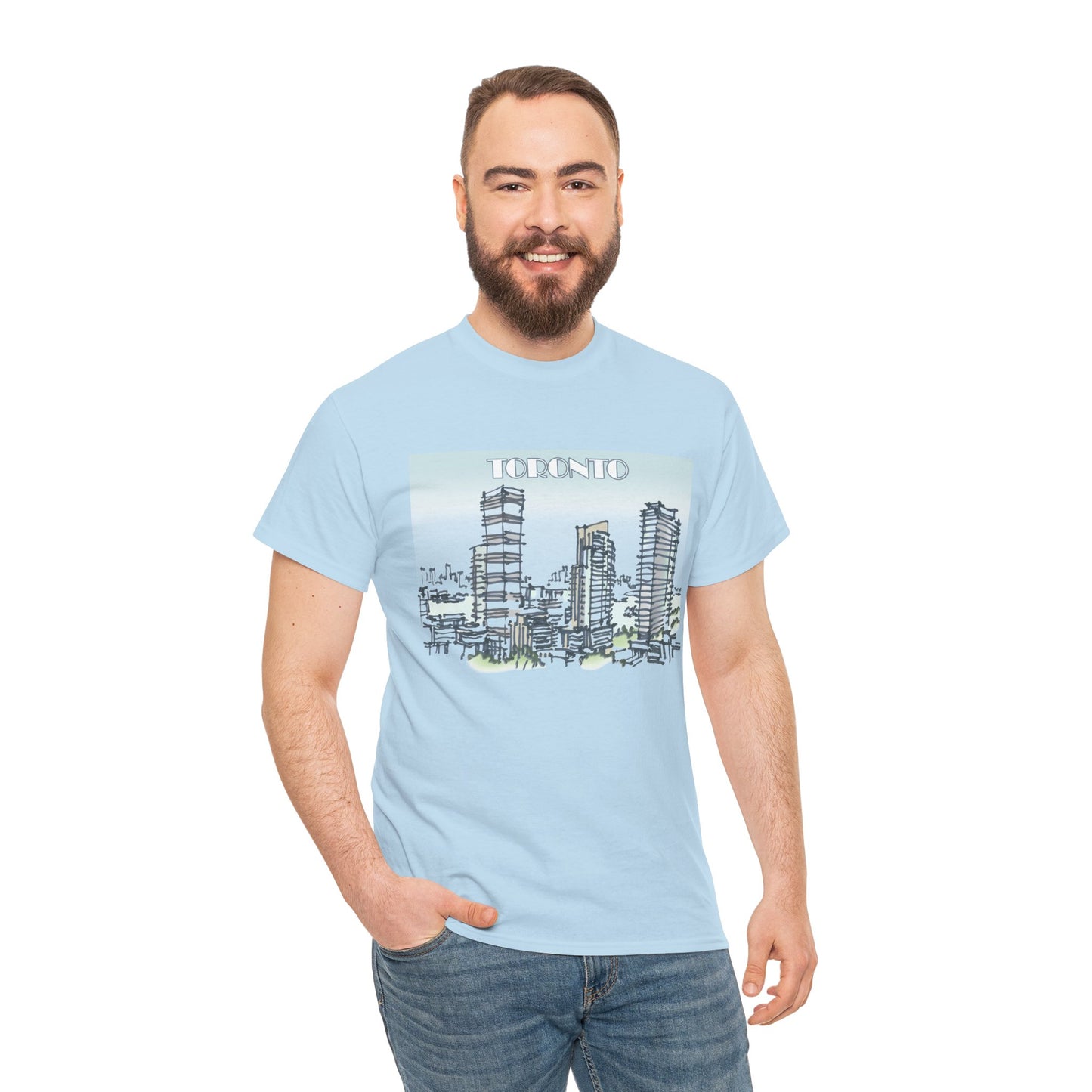 Toronto-Inspired Unisex Crewneck T-shirt