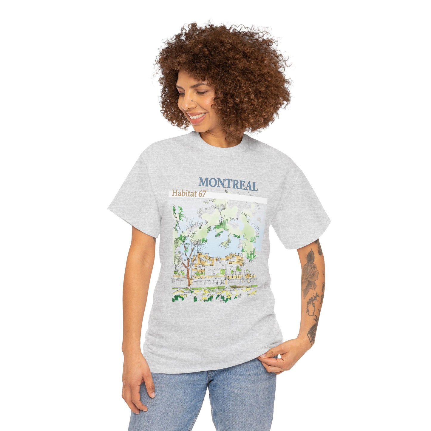 Montreal-Inspired Unisex Crewneck T-shirt
